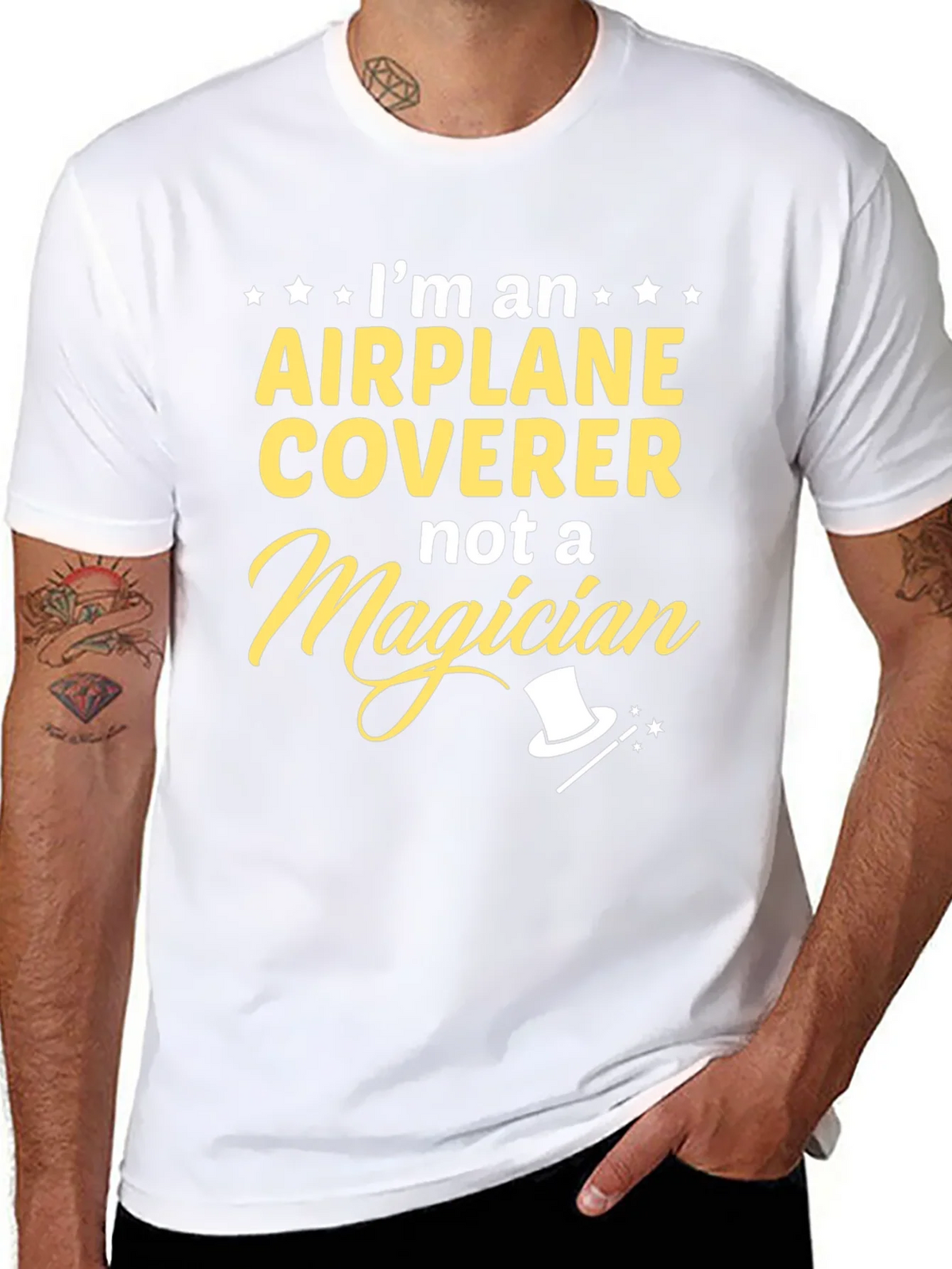 Airplane Coverer T-Shirt - Funny Aviation Mechanic Tee product image 7
