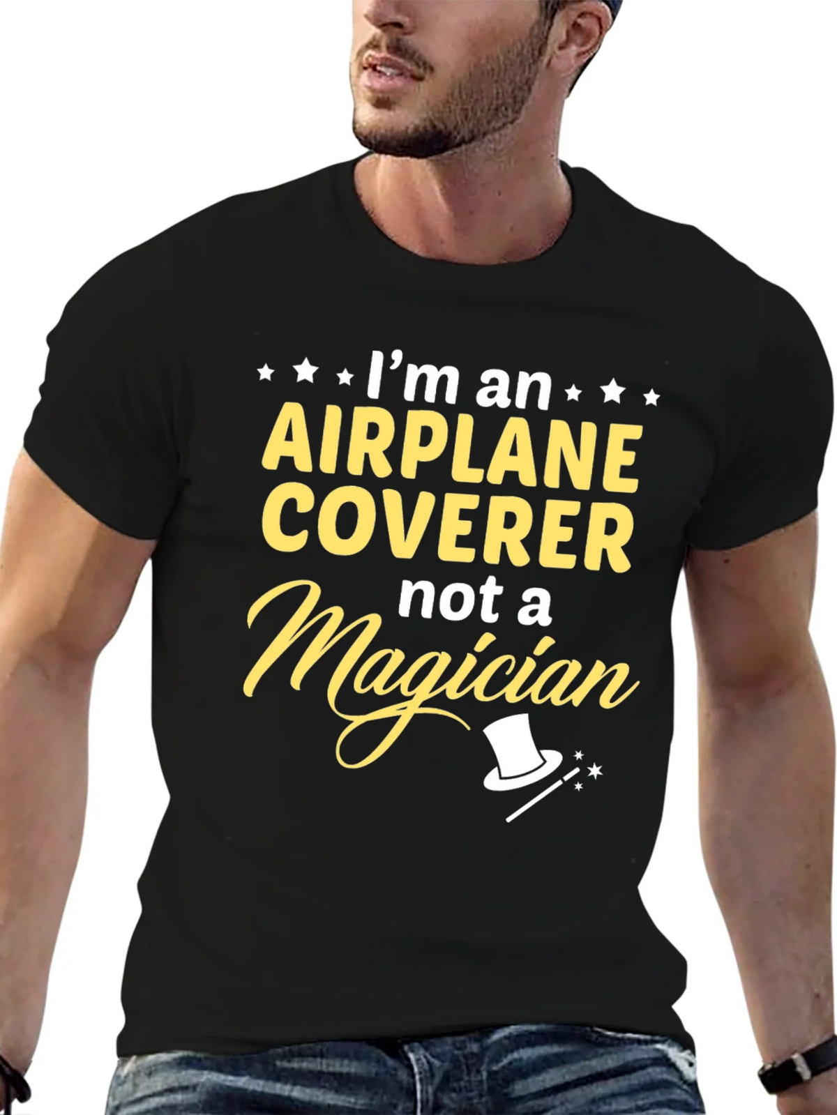 Airplane Coverer T-Shirt - Funny Aviation Mechanic Tee product image 6