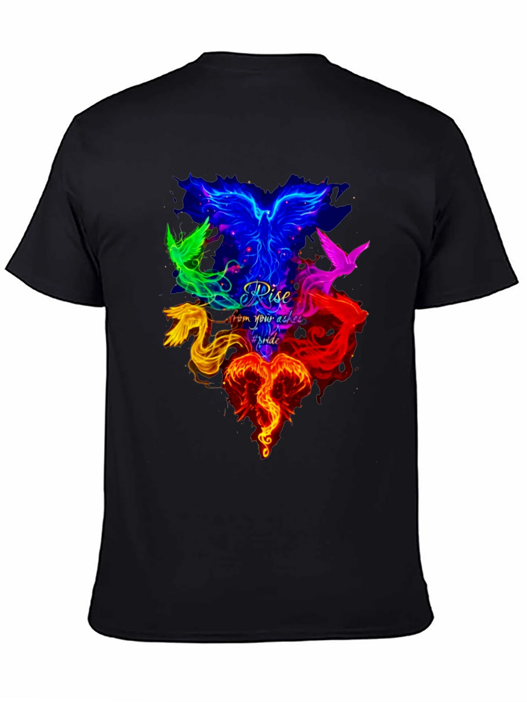 Rise From Ashes Phoenix Pride T-Shirt product image 4