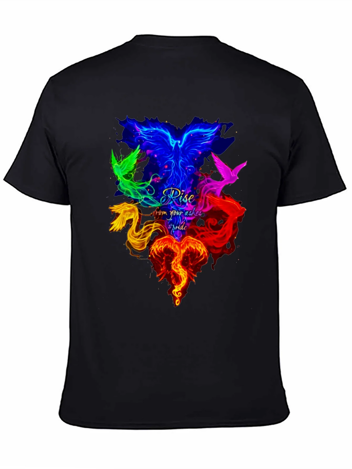 Rise From Ashes Phoenix Pride T-Shirt product image 4