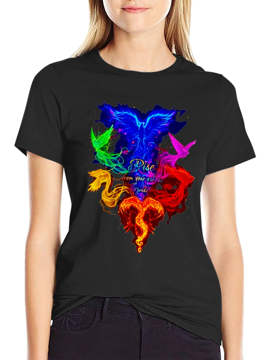 Rise From Ashes Phoenix Pride T-Shirt product image 2