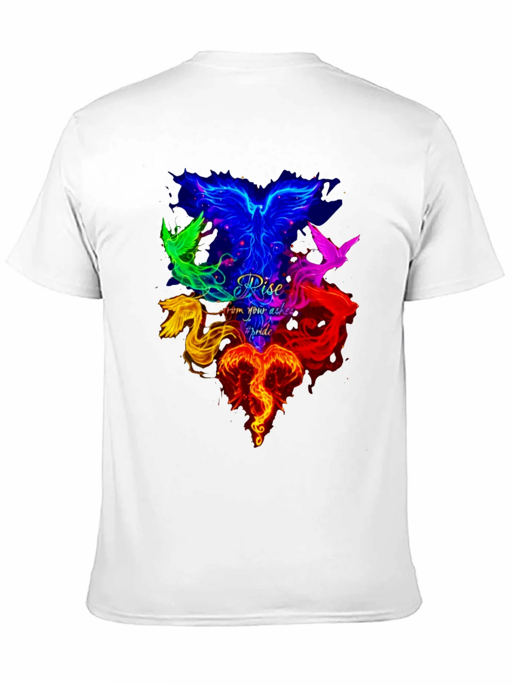 Rise From Ashes Phoenix Pride T-Shirt product image 10