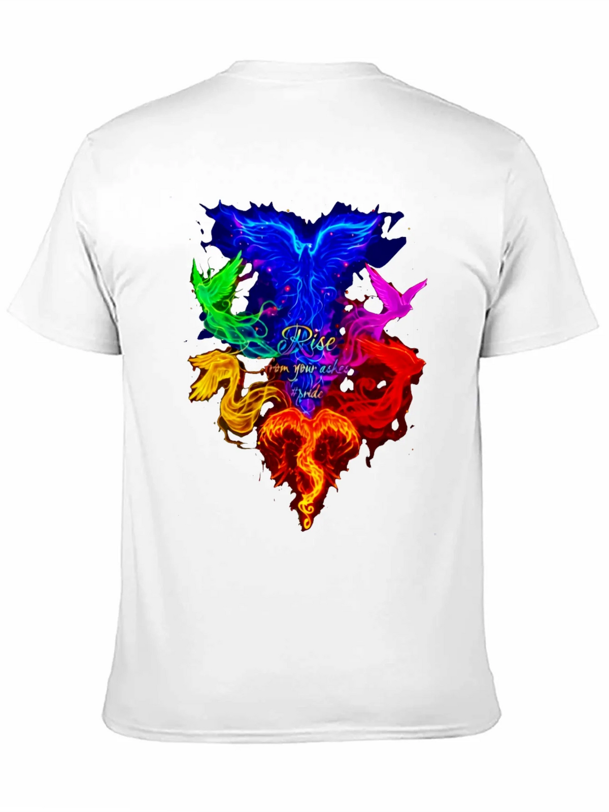 Rise From Ashes Phoenix Pride T-Shirt product image 10