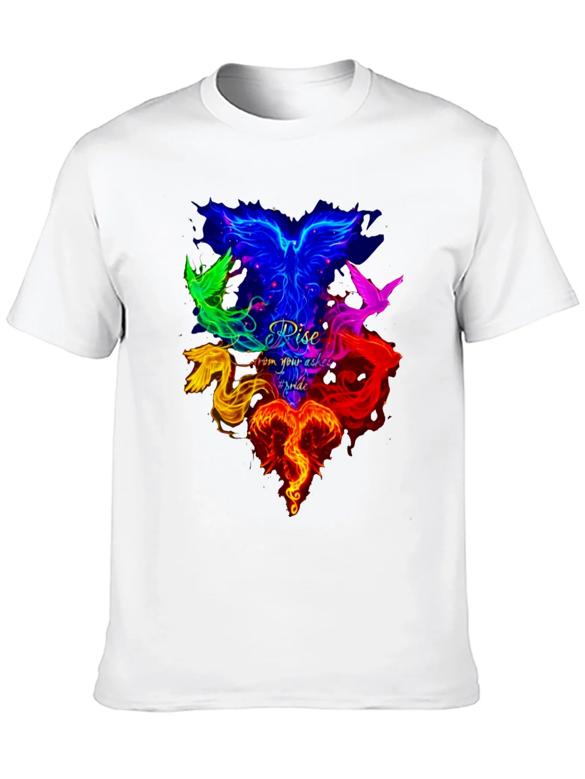 Rise From Ashes Phoenix Pride T-Shirt product image 9