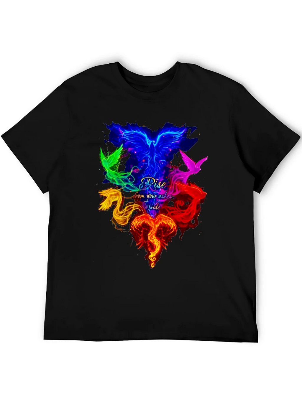 Rise From Ashes Phoenix Pride T-Shirt product image 5