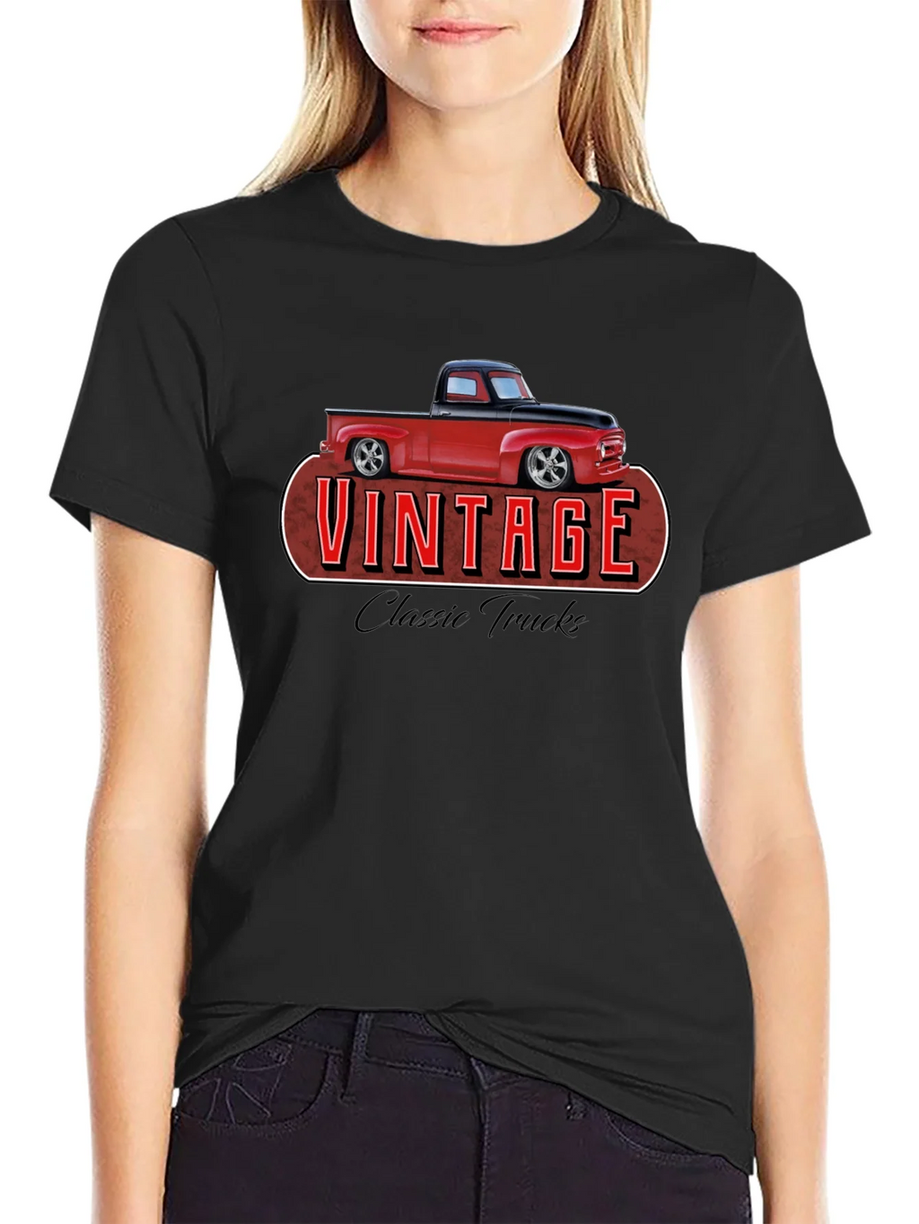 Vintage Classic Truck Graphic T-Shirt product image 2