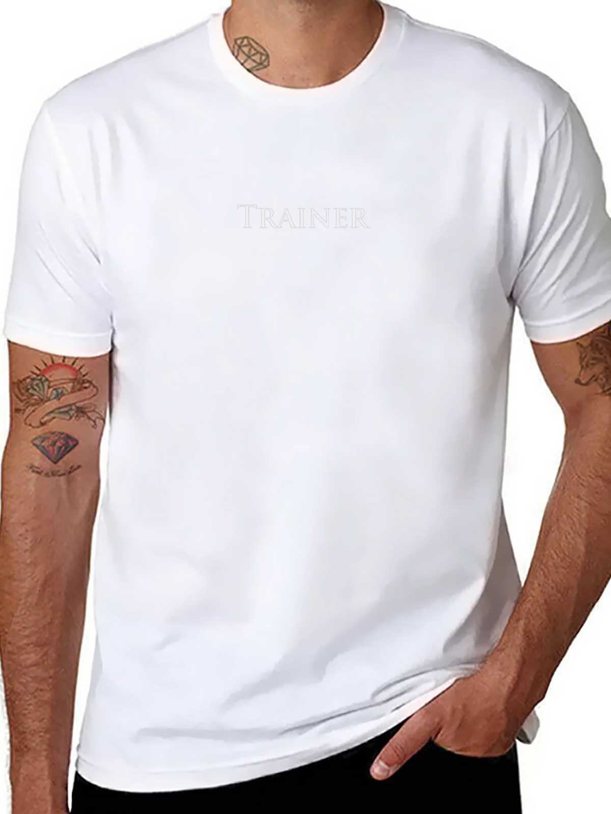 Trainer Black Short Sleeve T-Shirt product image 7