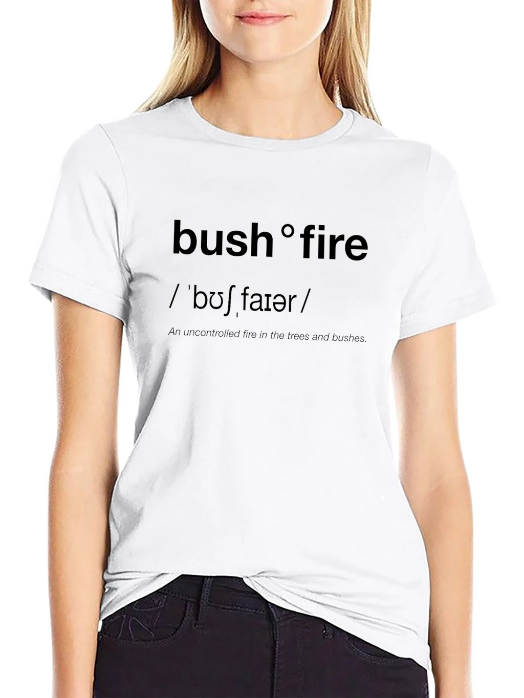 Bushfire Definition T-Shirt - Wildfire Awareness Tee product image 8