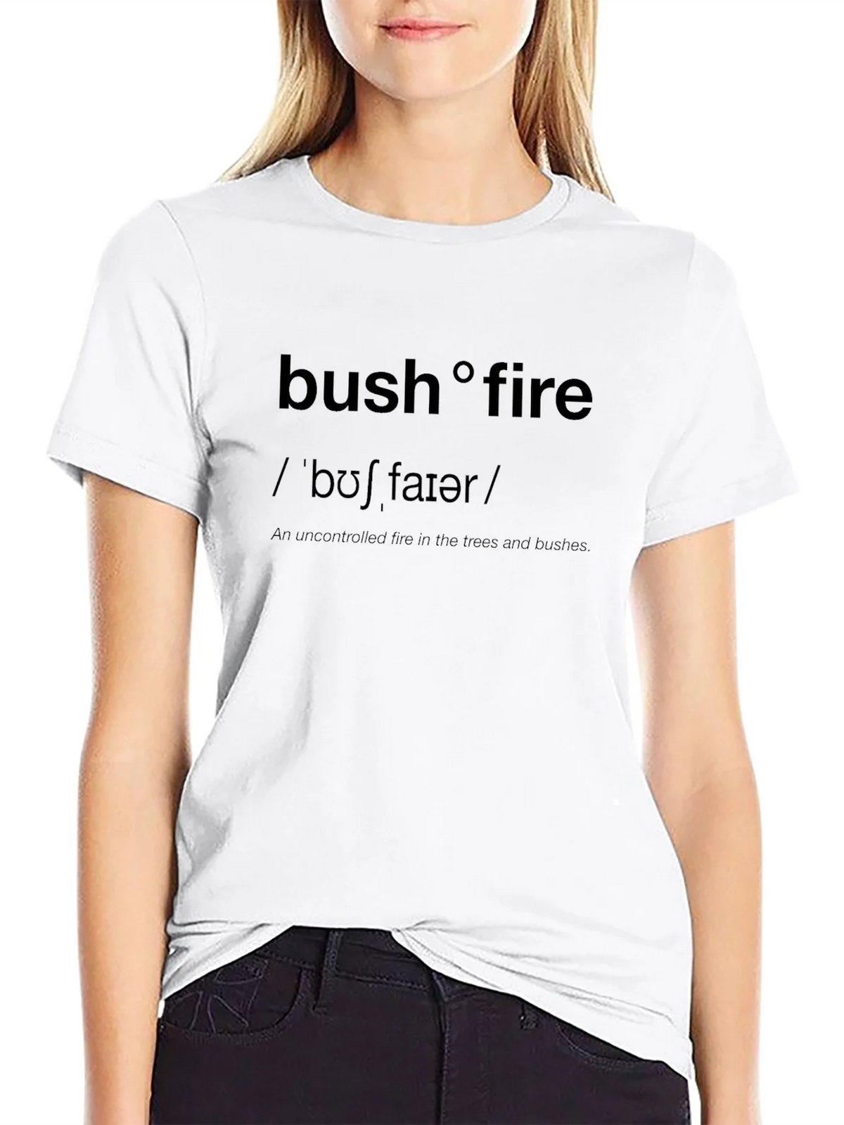 Bushfire Definition T-Shirt - Wildfire Awareness Tee product image 8