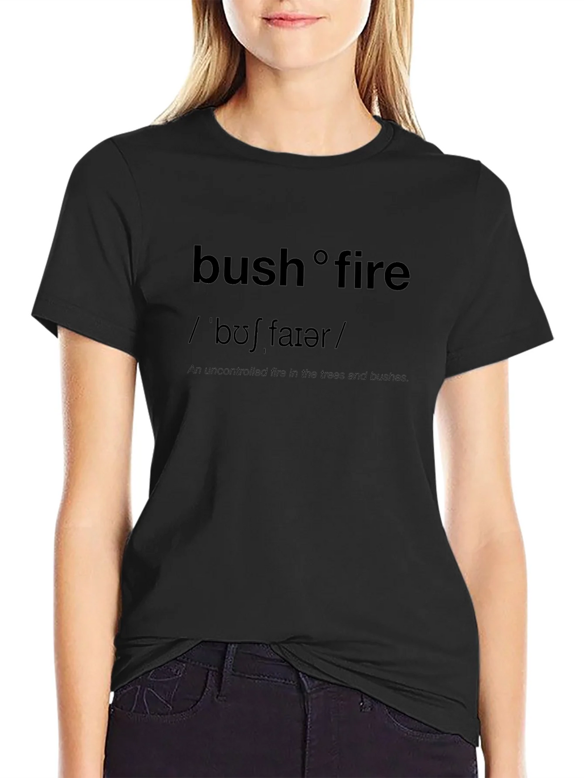 Bushfire Definition T-Shirt - Wildfire Awareness Tee product image 2