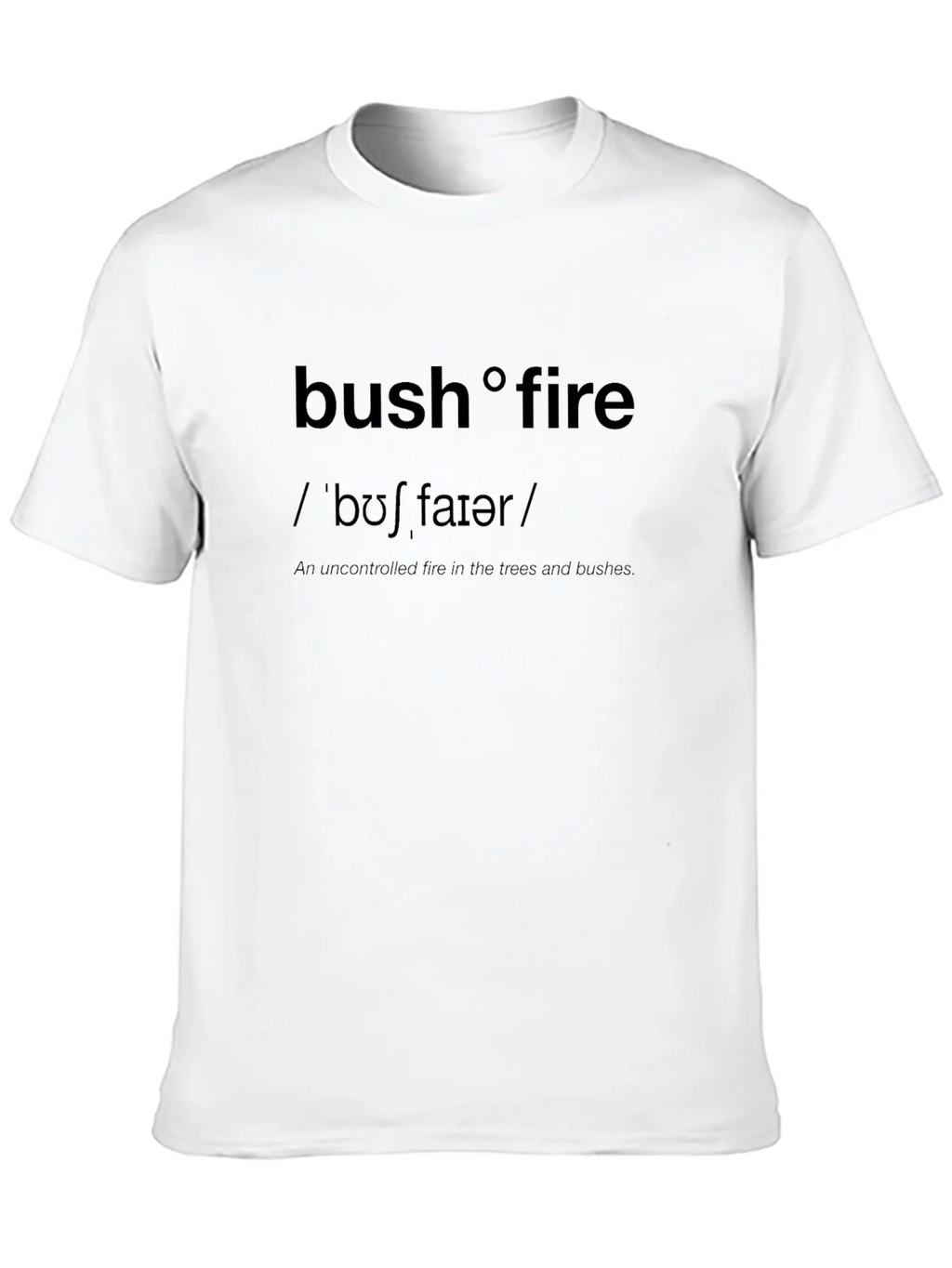 Bushfire Definition T-Shirt - Wildfire Awareness Tee product image 9