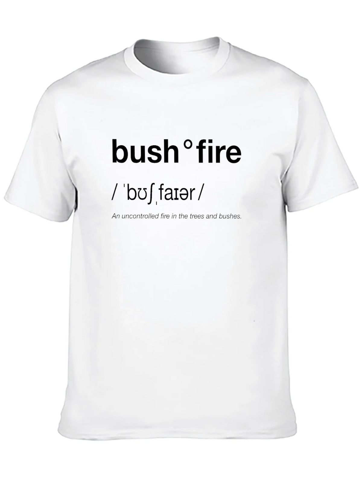 Bushfire Definition T-Shirt - Wildfire Awareness Tee product image 9