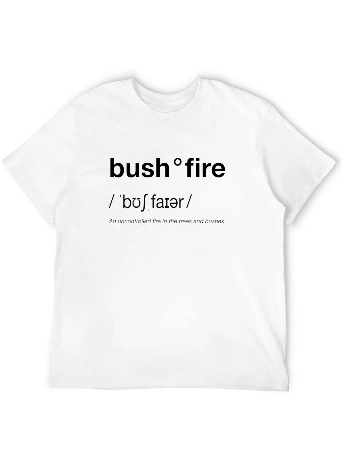 Bushfire Definition T-Shirt - Wildfire Awareness Tee product image 11