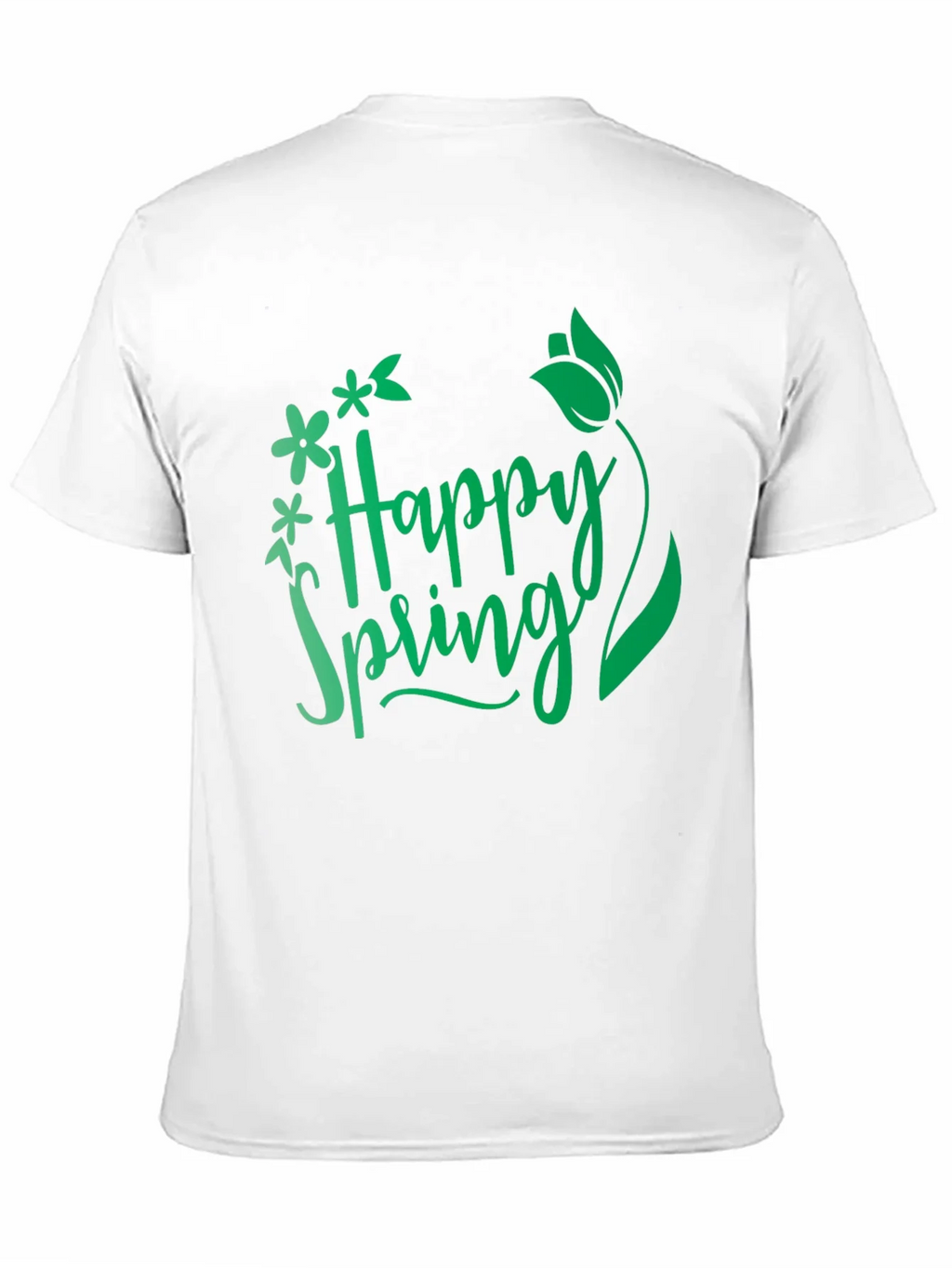 Happy Spring Graphic T-Shirt - Black product image 10