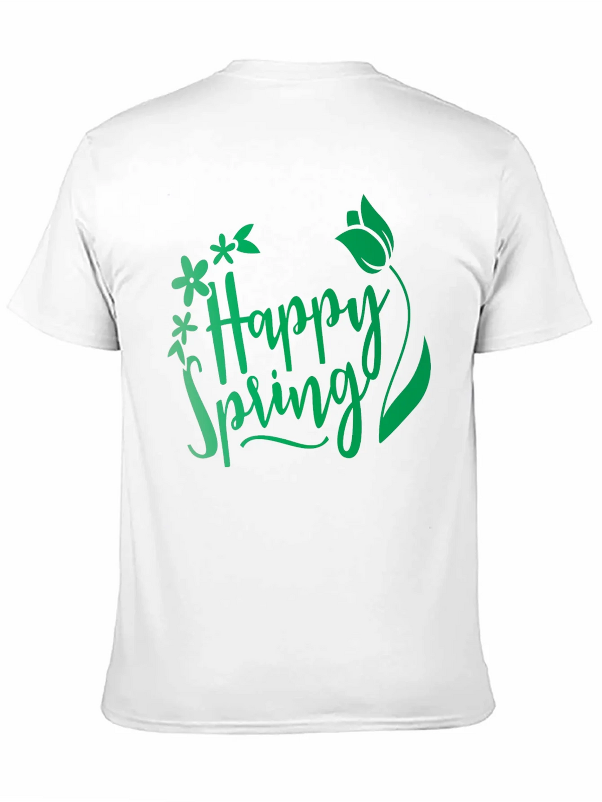 Happy Spring Graphic T-Shirt - Black product image 10