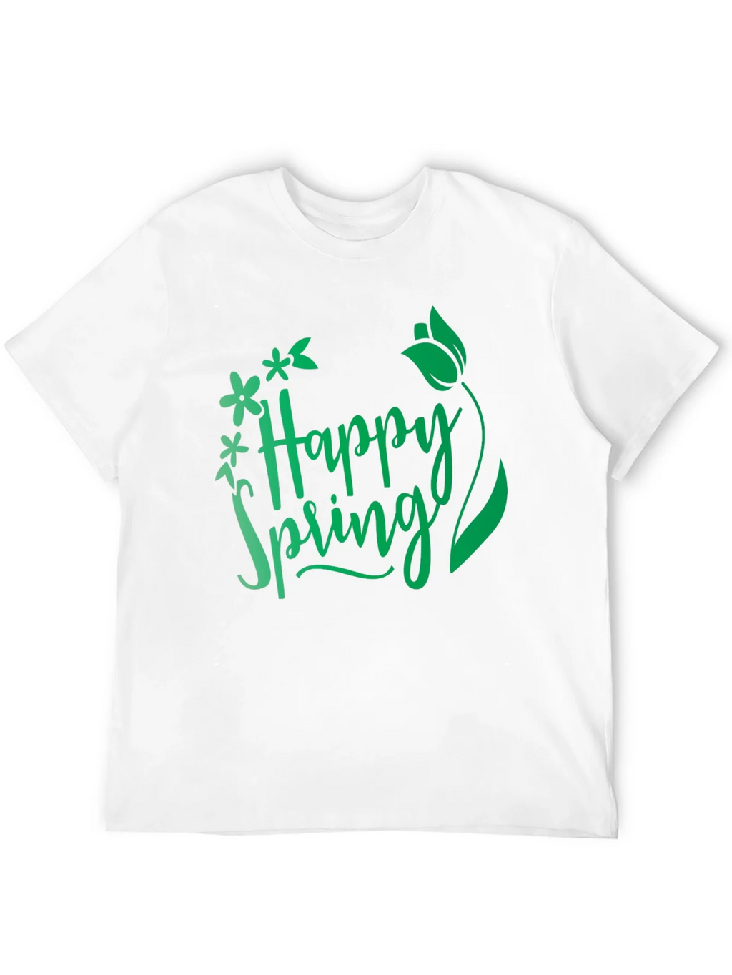 Happy Spring Graphic T-Shirt - Black product image 11
