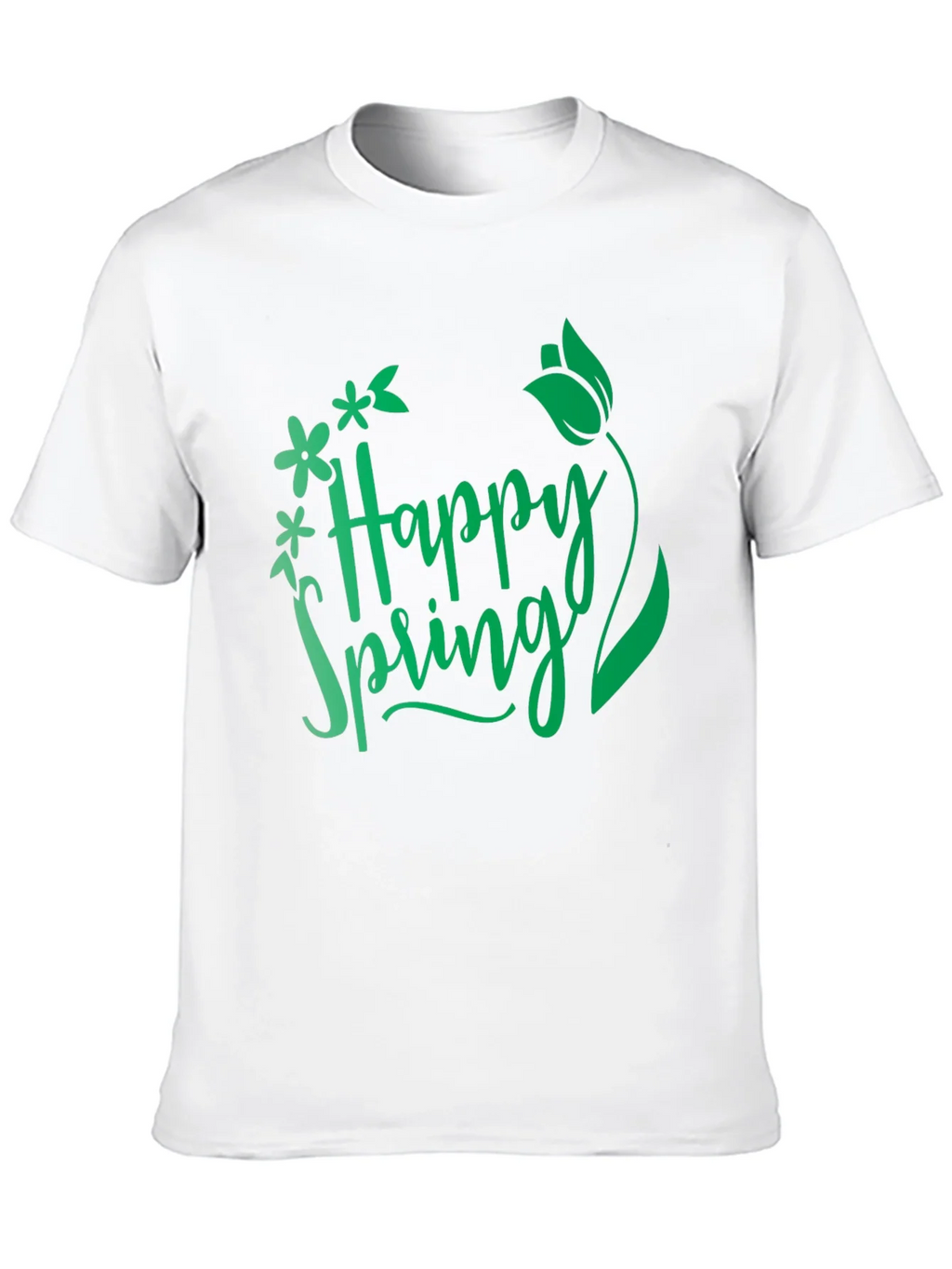 Happy Spring Graphic T-Shirt - Black product image 9