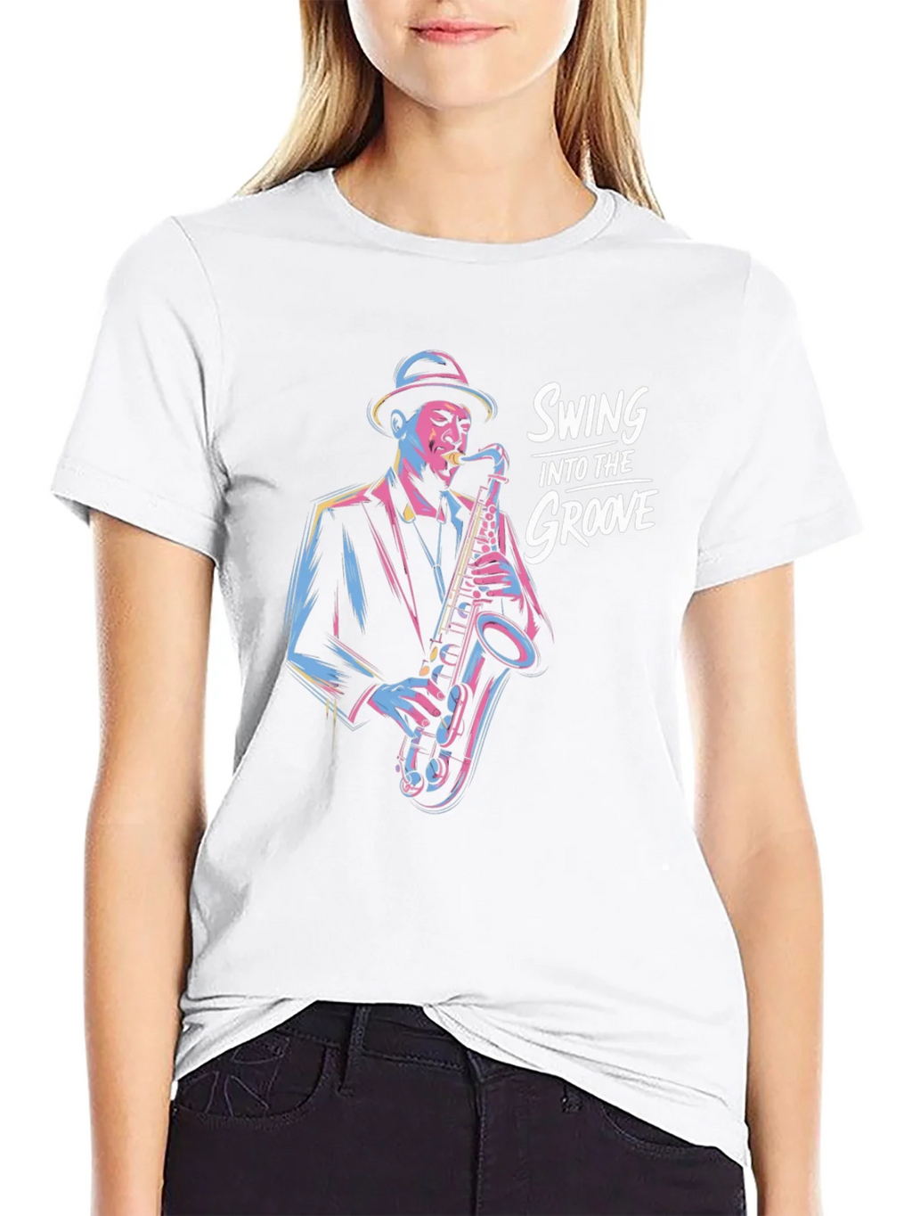Swing Into The Groove Black T-Shirt product image 8