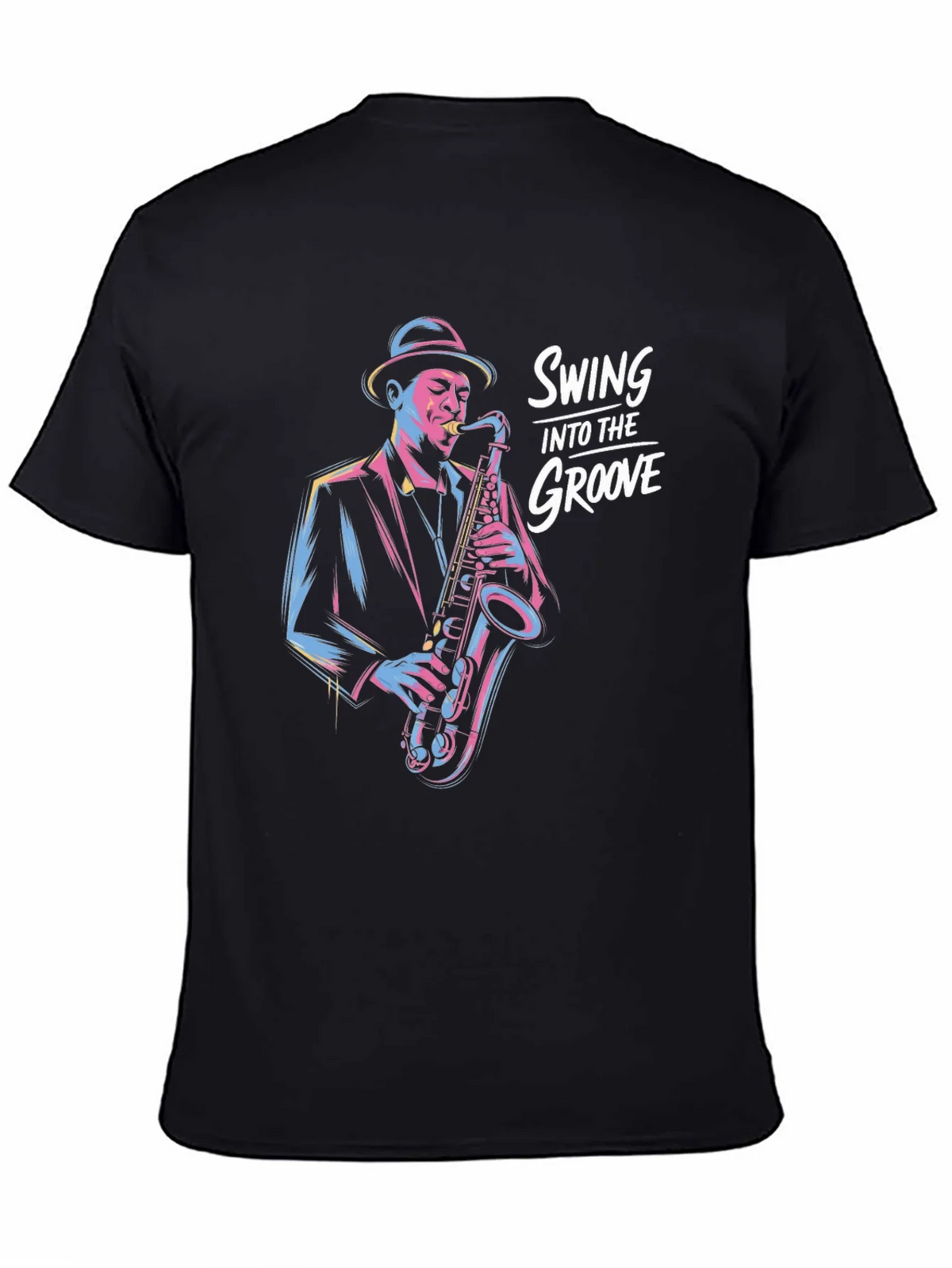 Swing Into The Groove Black T-Shirt product image 4