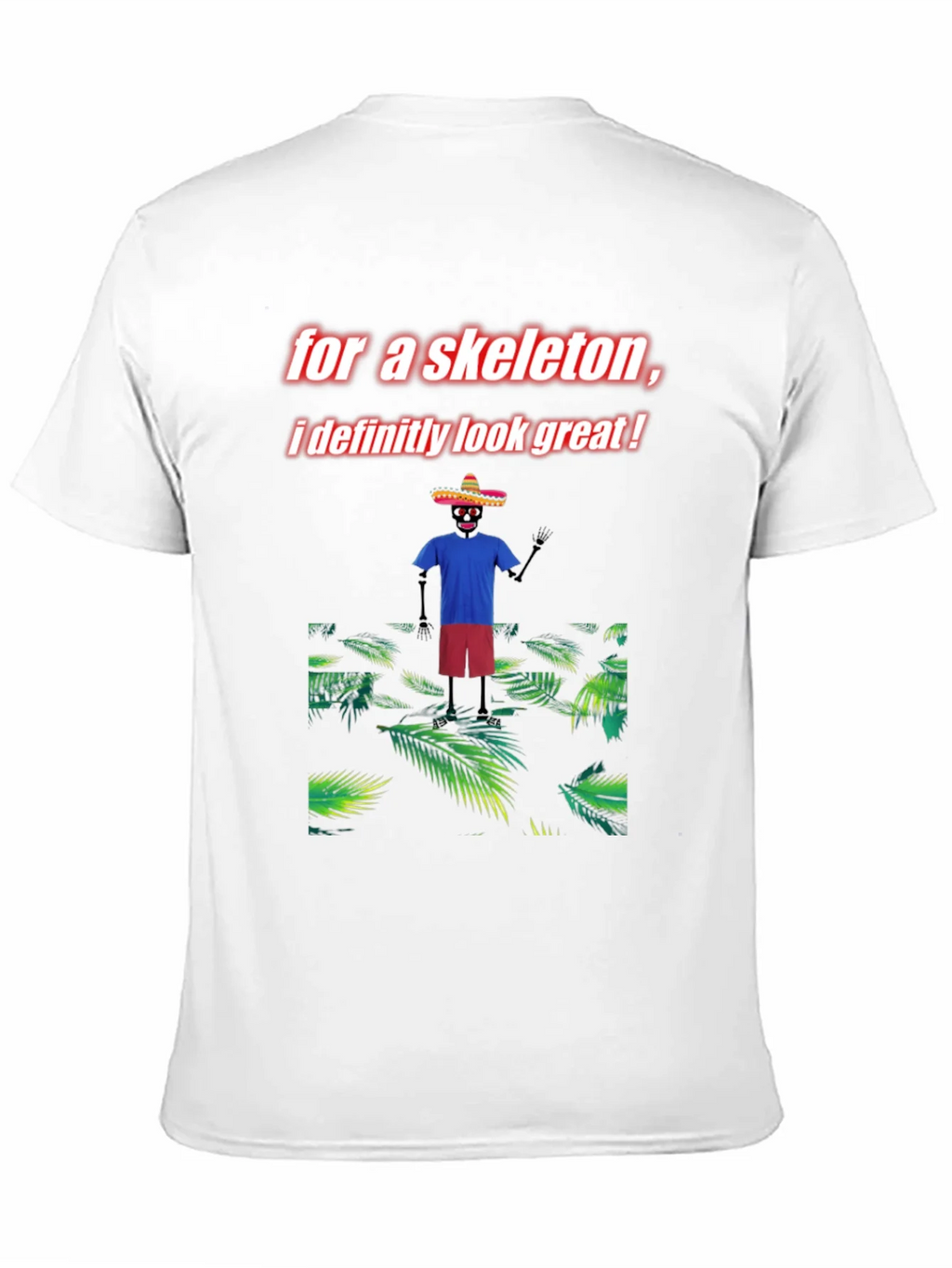 Skeleton Graphic Tee - Look Great! product image 10
