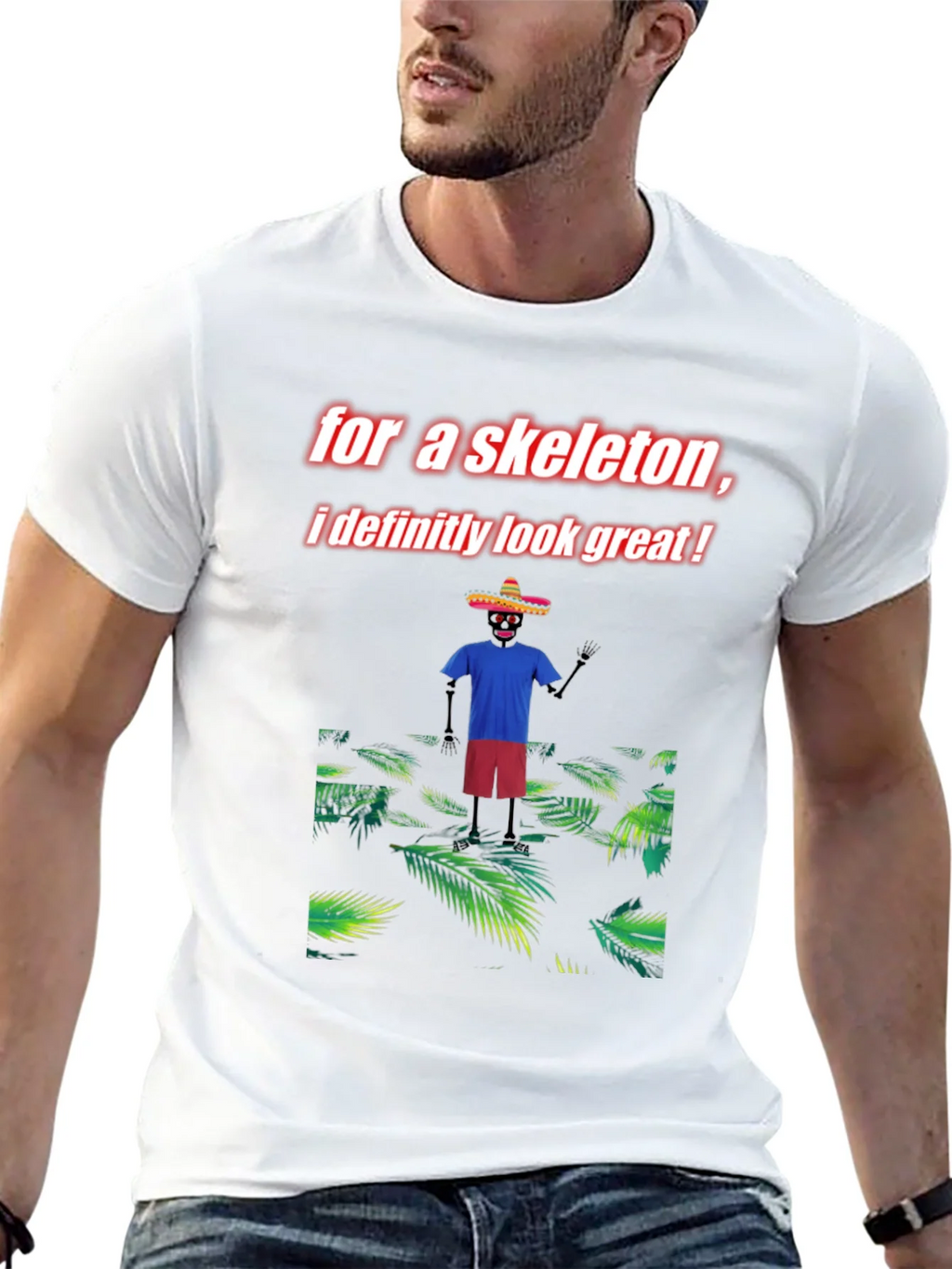 Skeleton Graphic Tee - Look Great! product image 12