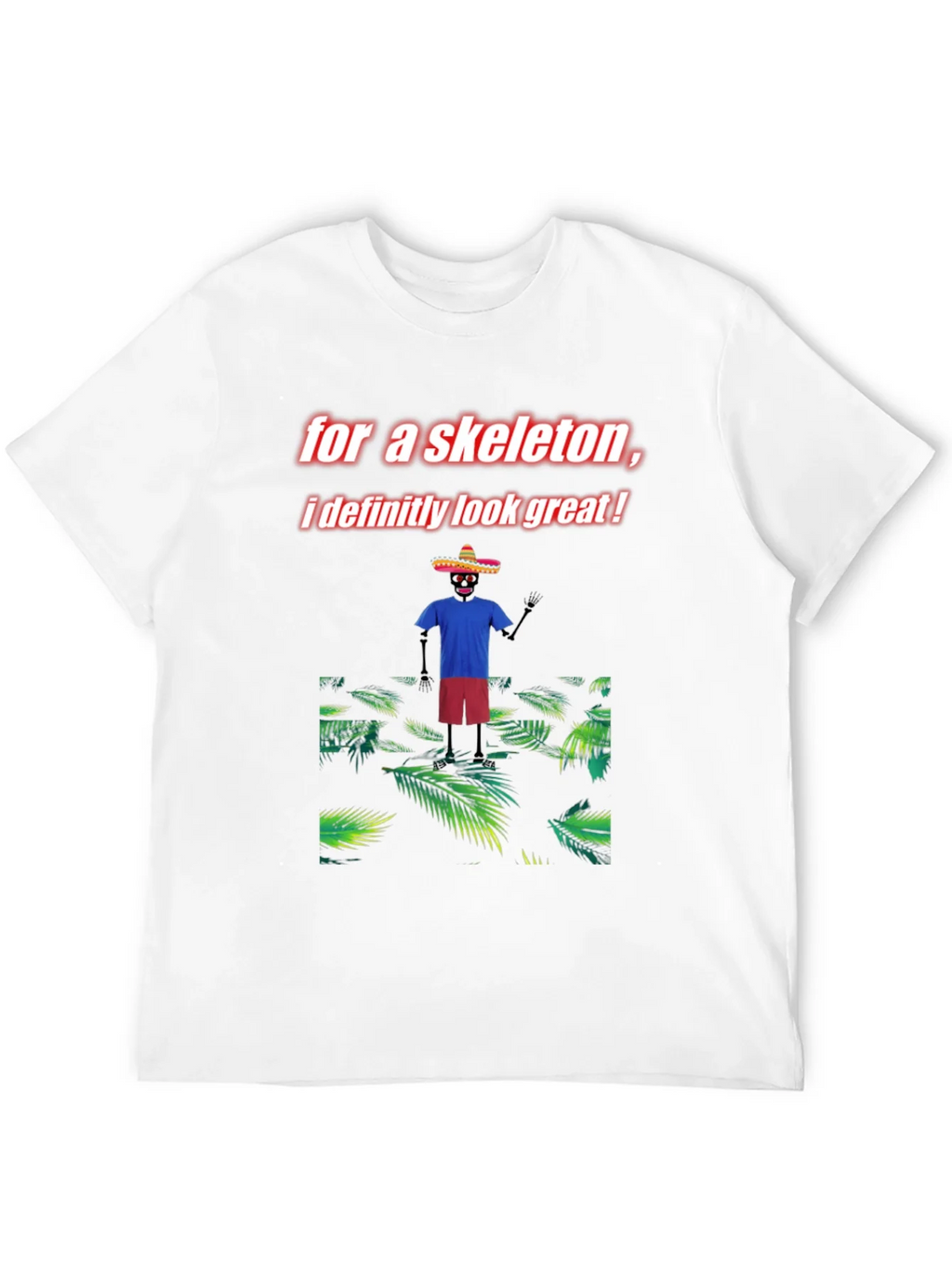 Skeleton Graphic Tee - Look Great! product image 11