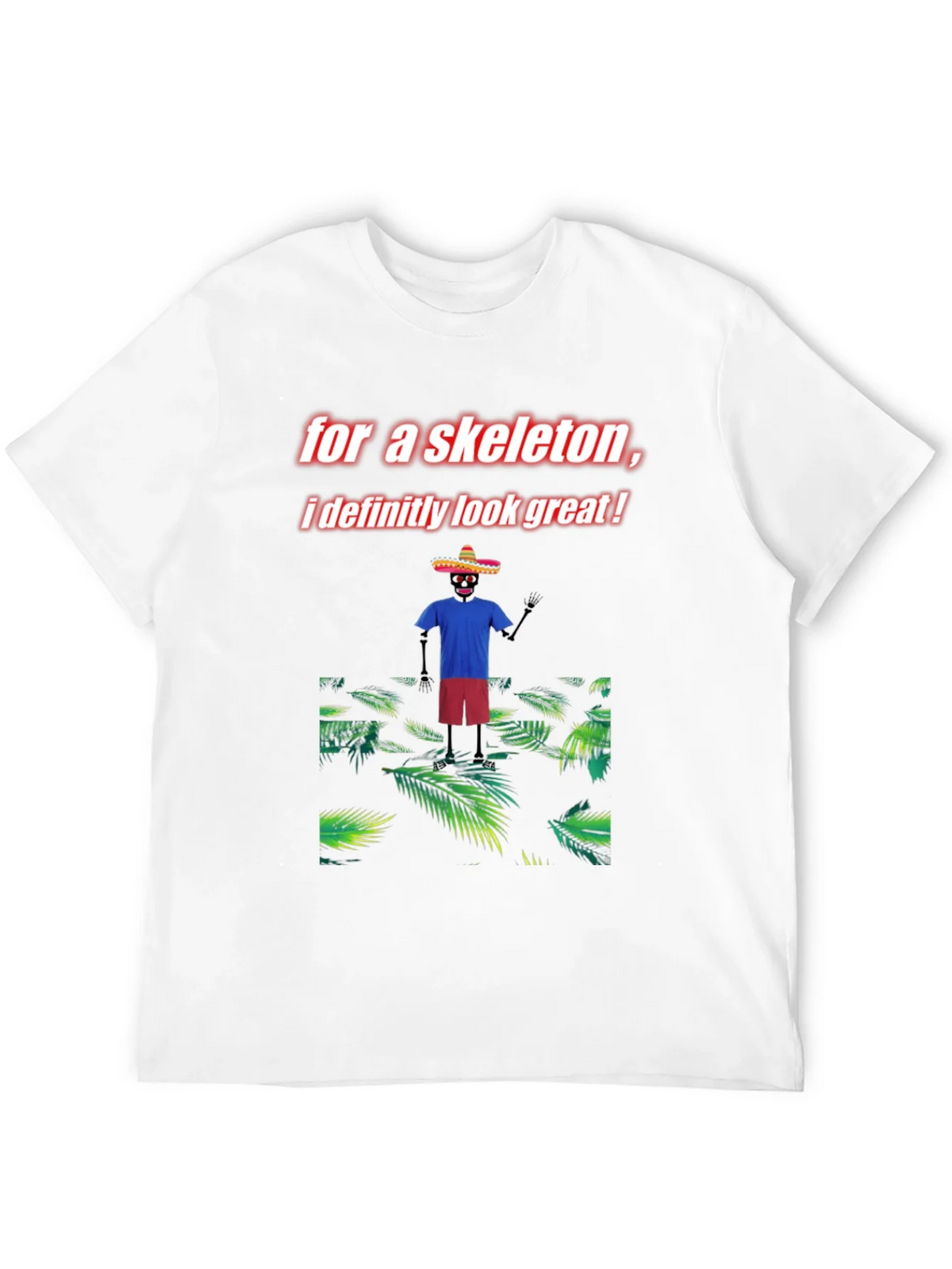 Skeleton Graphic Tee - Look Great! product image 11