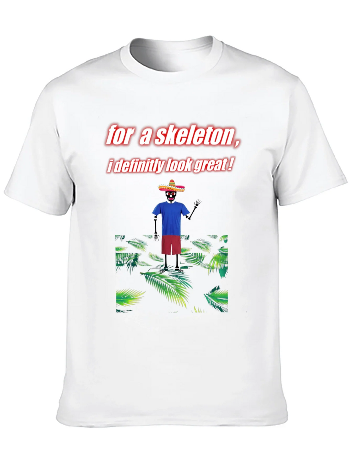 Skeleton Graphic Tee - Look Great! product image 9