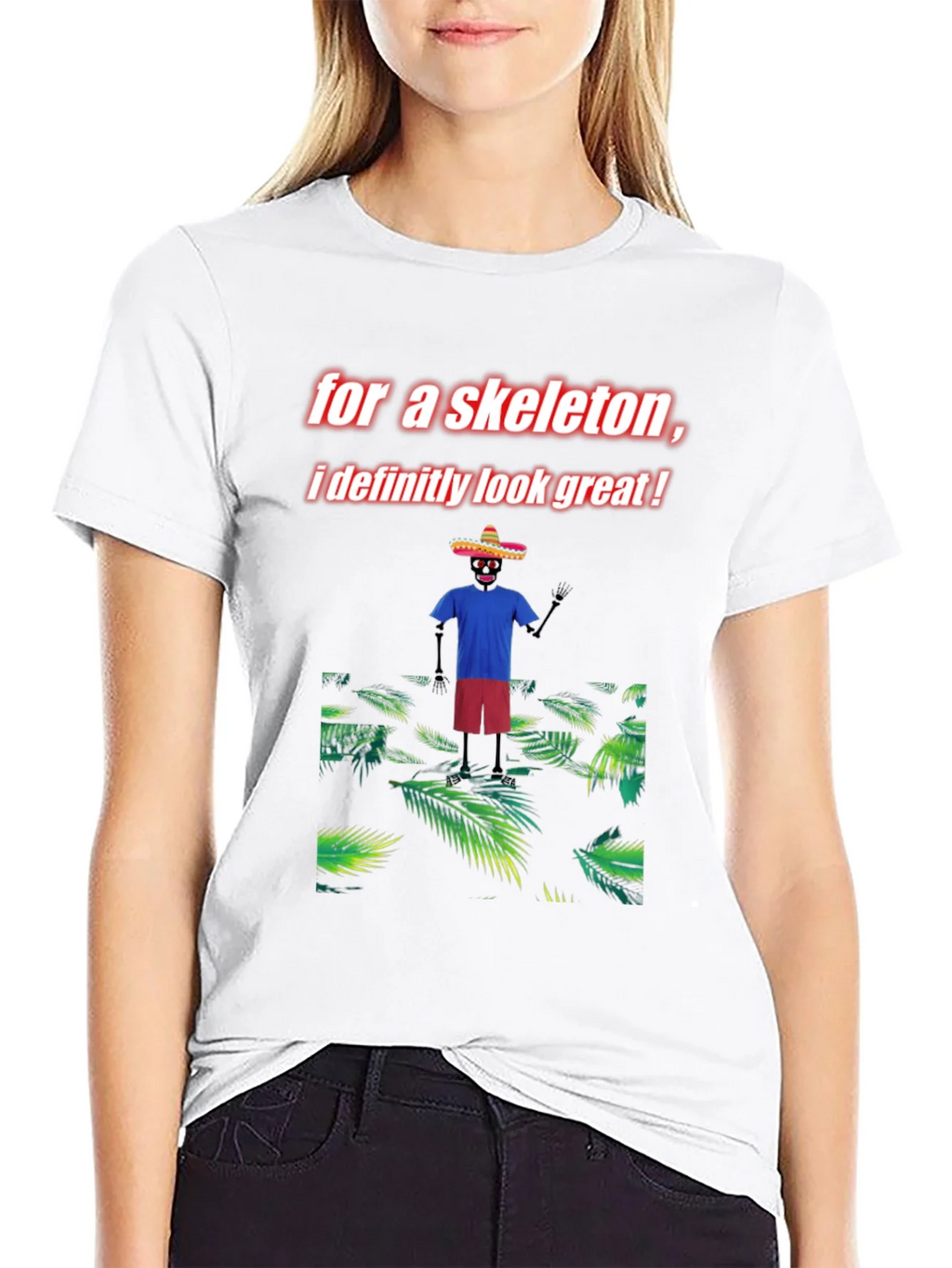 Skeleton Graphic Tee - Look Great! product image 8