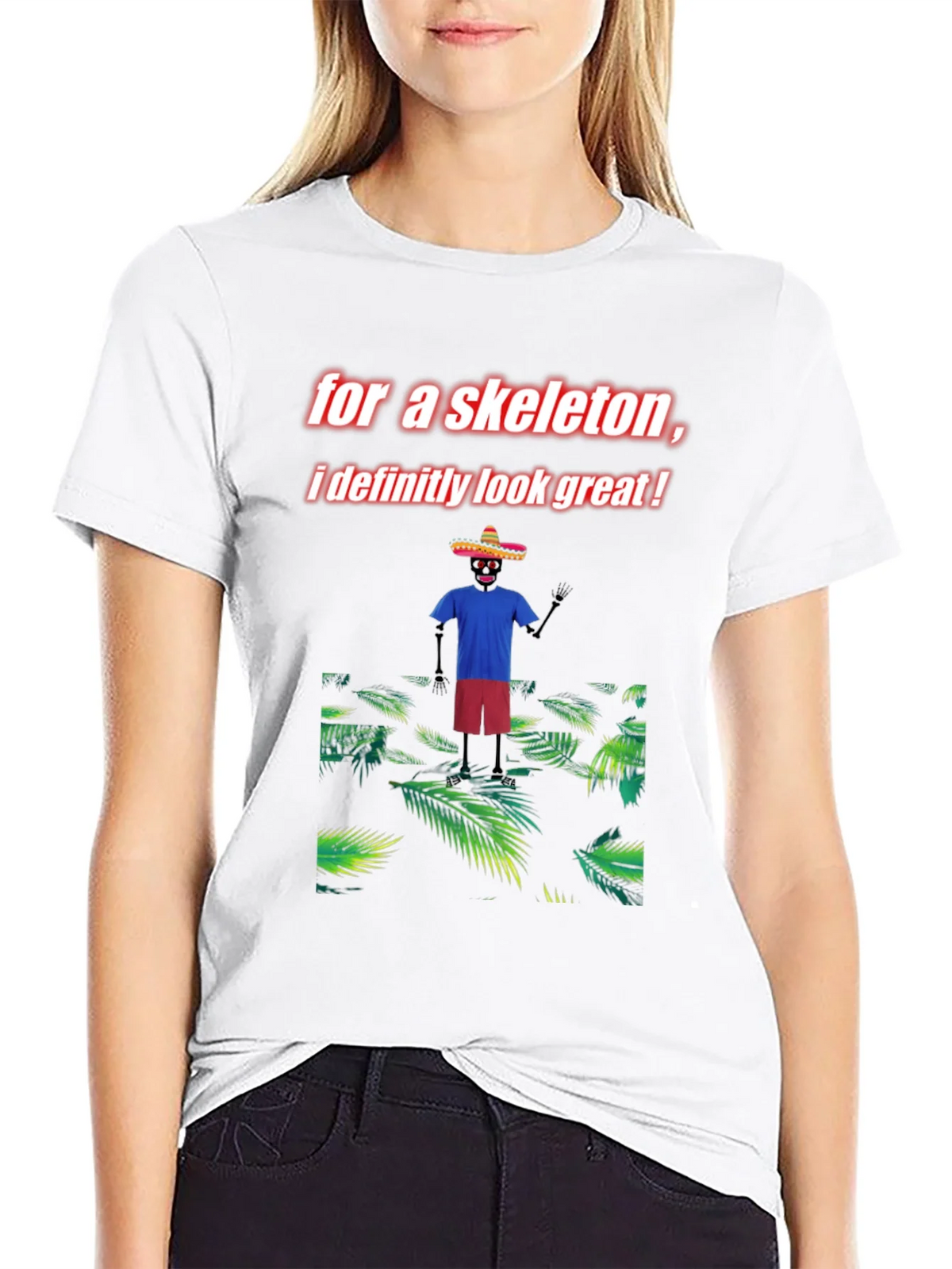 Skeleton Graphic Tee - Look Great! product image 8