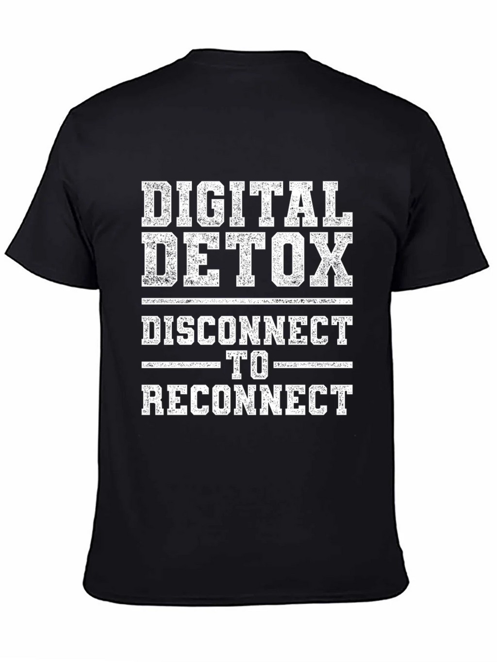 Digital Detox Graphic Tee - Disconnect to Reconnect product image 3