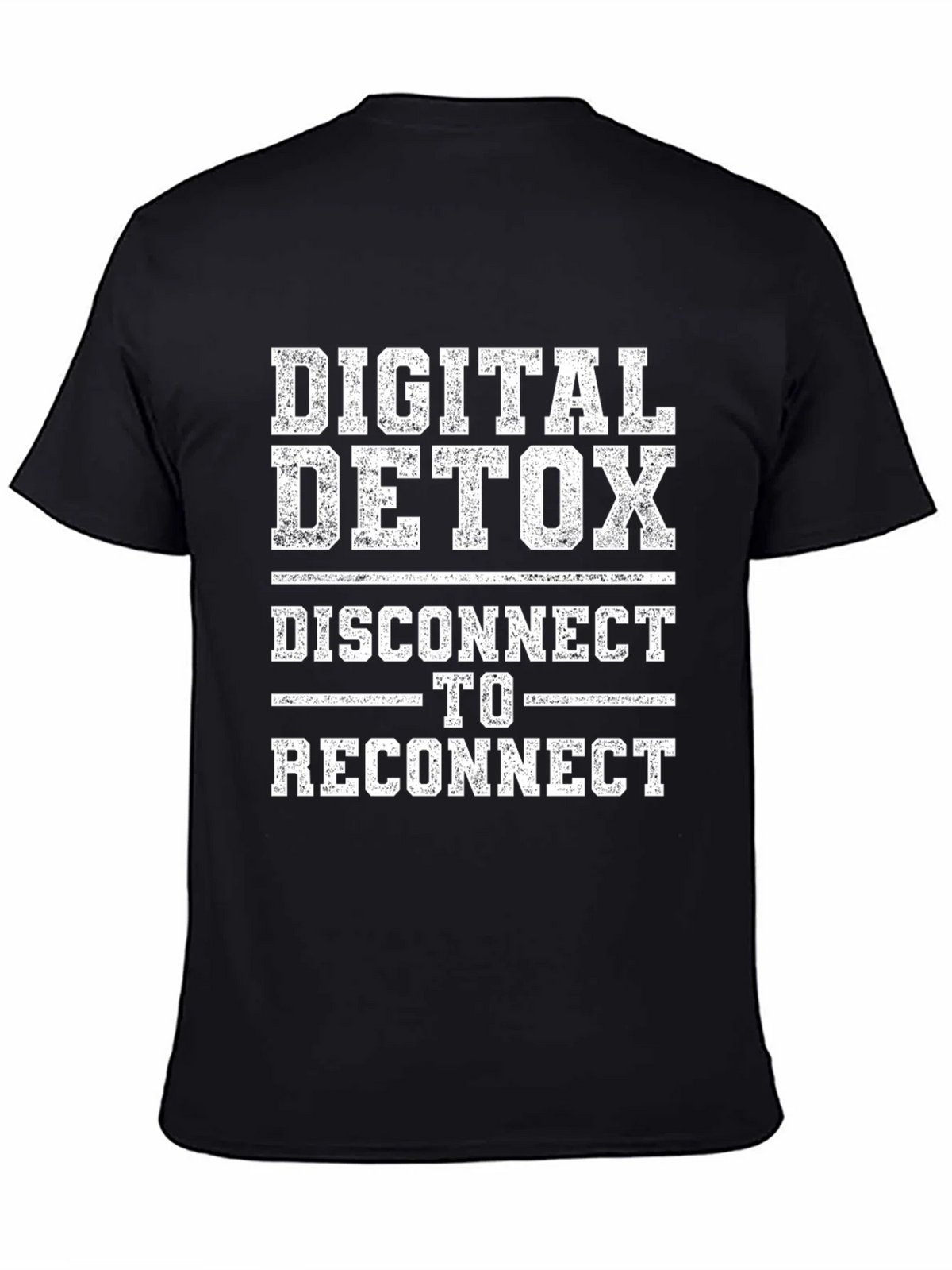 Digital Detox Graphic Tee - Disconnect to Reconnect product image 3