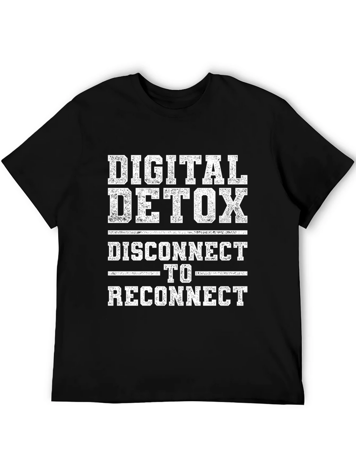 Digital Detox Graphic Tee - Disconnect to Reconnect product image 4
