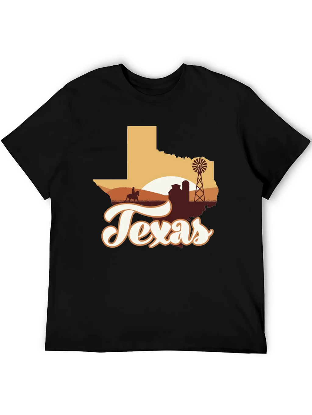 Texas Silhouette Graphic Tee product image 5
