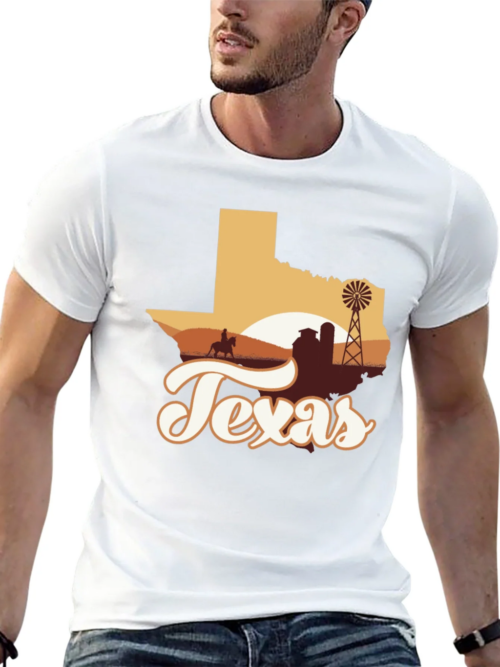 Texas Silhouette Graphic Tee product image 12