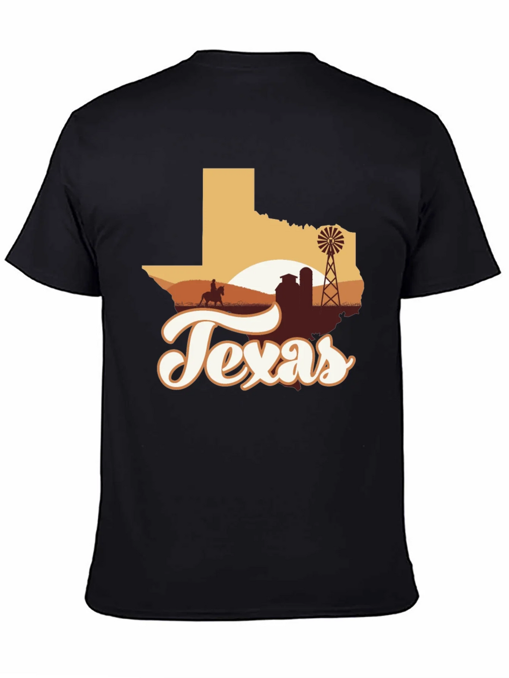 Texas Silhouette Graphic Tee product image 4