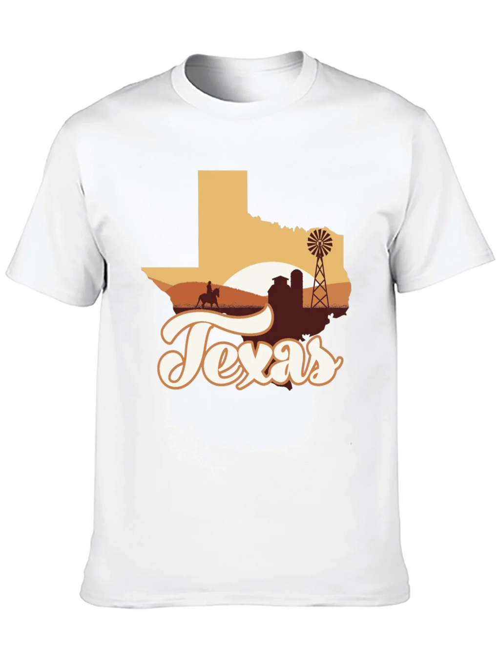 Texas Silhouette Graphic Tee product image 9