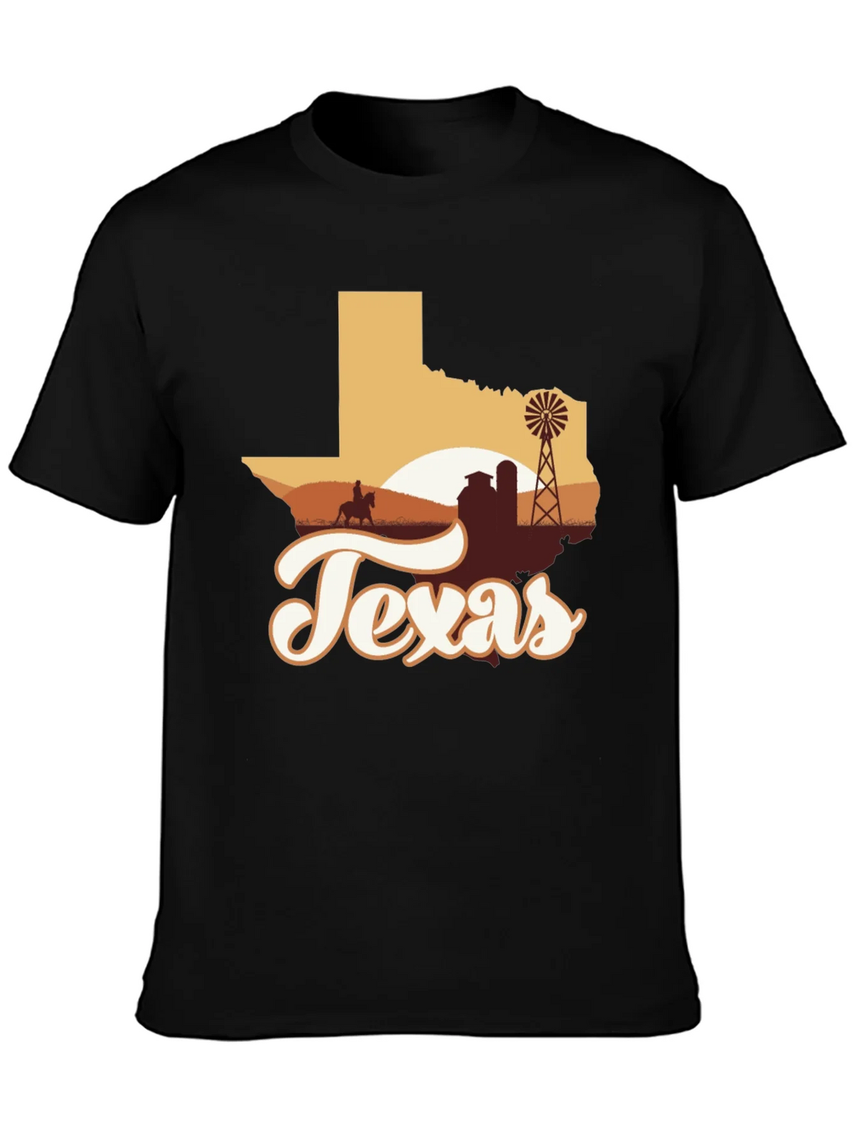 Texas Silhouette Graphic Tee product image 3