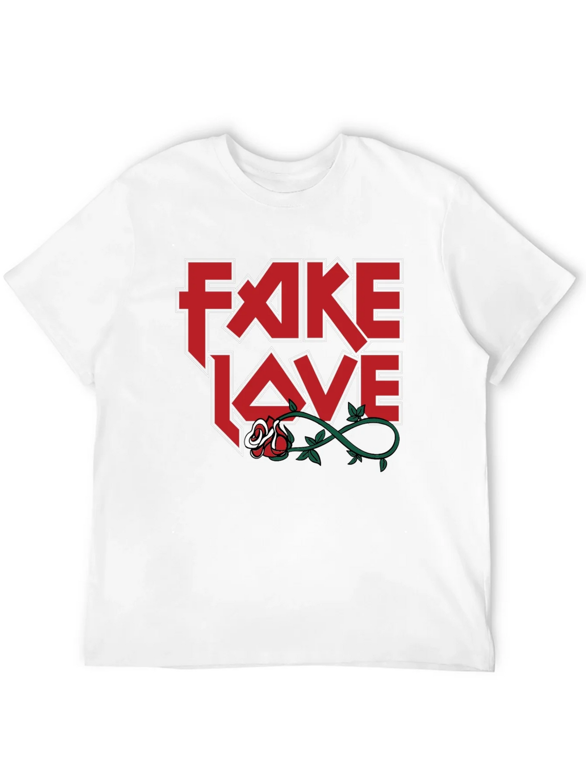 Fake Love T-Shirt - Rock Inspired Graphic Tee product image 9