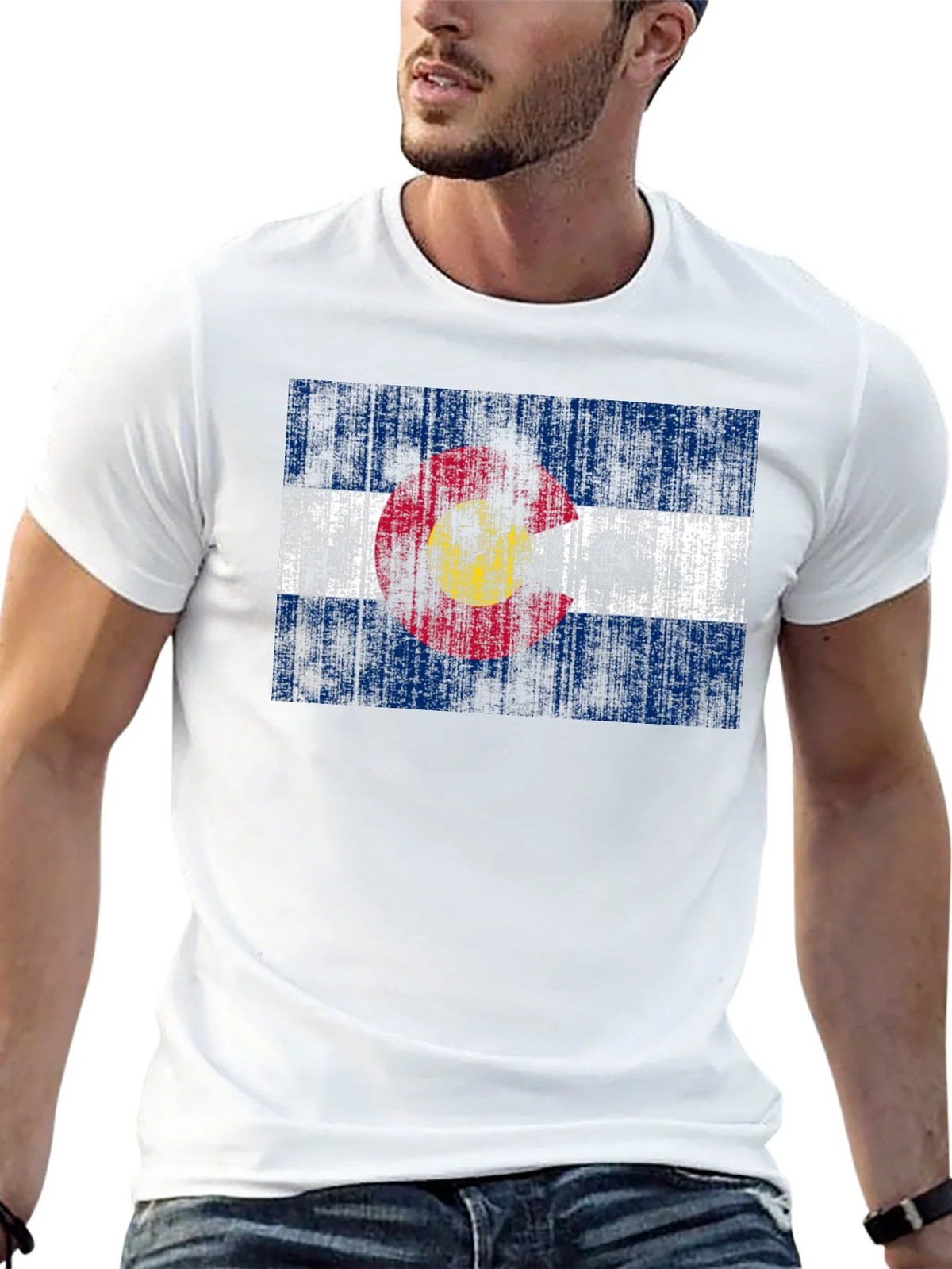 Colorado Flag Graphic T-Shirt product image 12