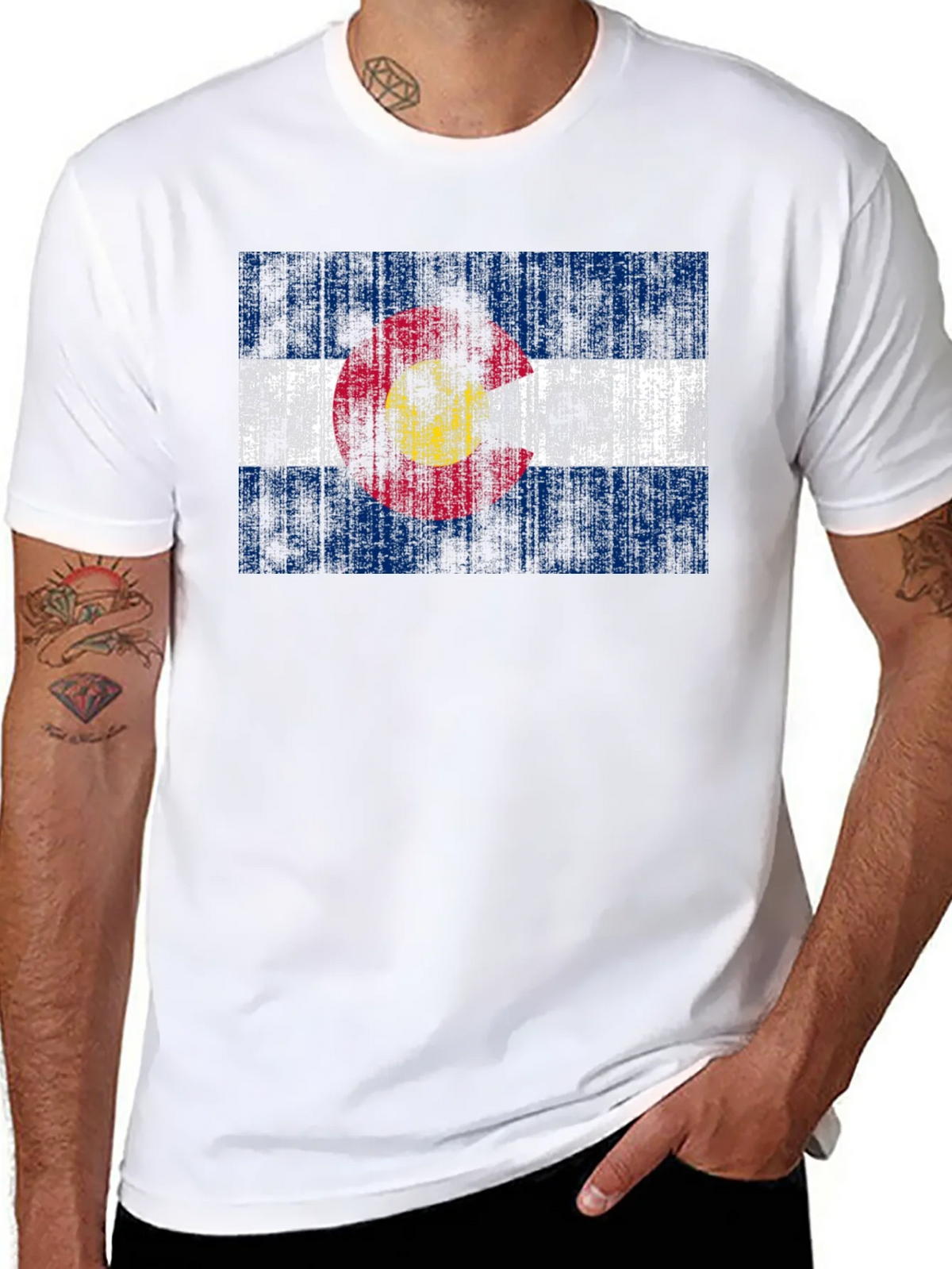 Colorado Flag Graphic T-Shirt product image 7