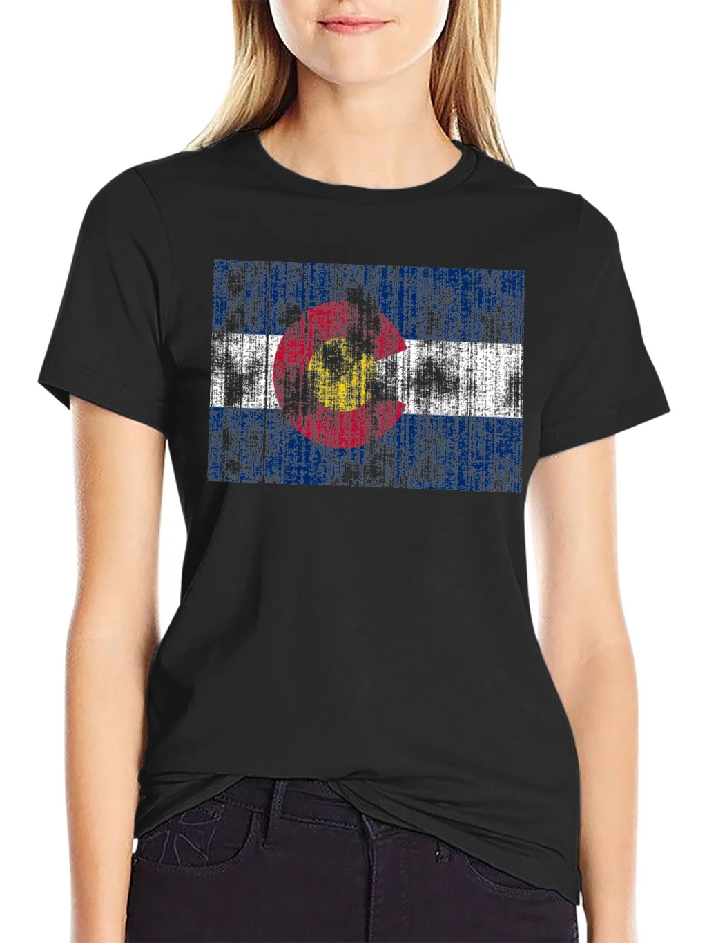 Colorado Flag Graphic T-Shirt product image 2