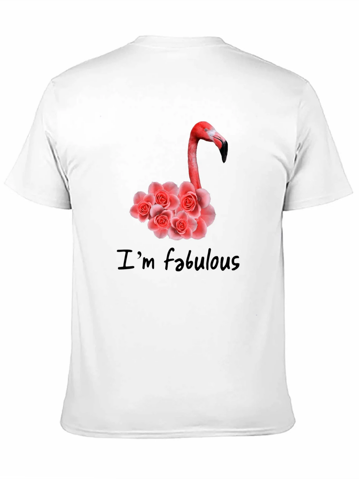 Fabulous Flamingo Floral Graphic Tee product image 10