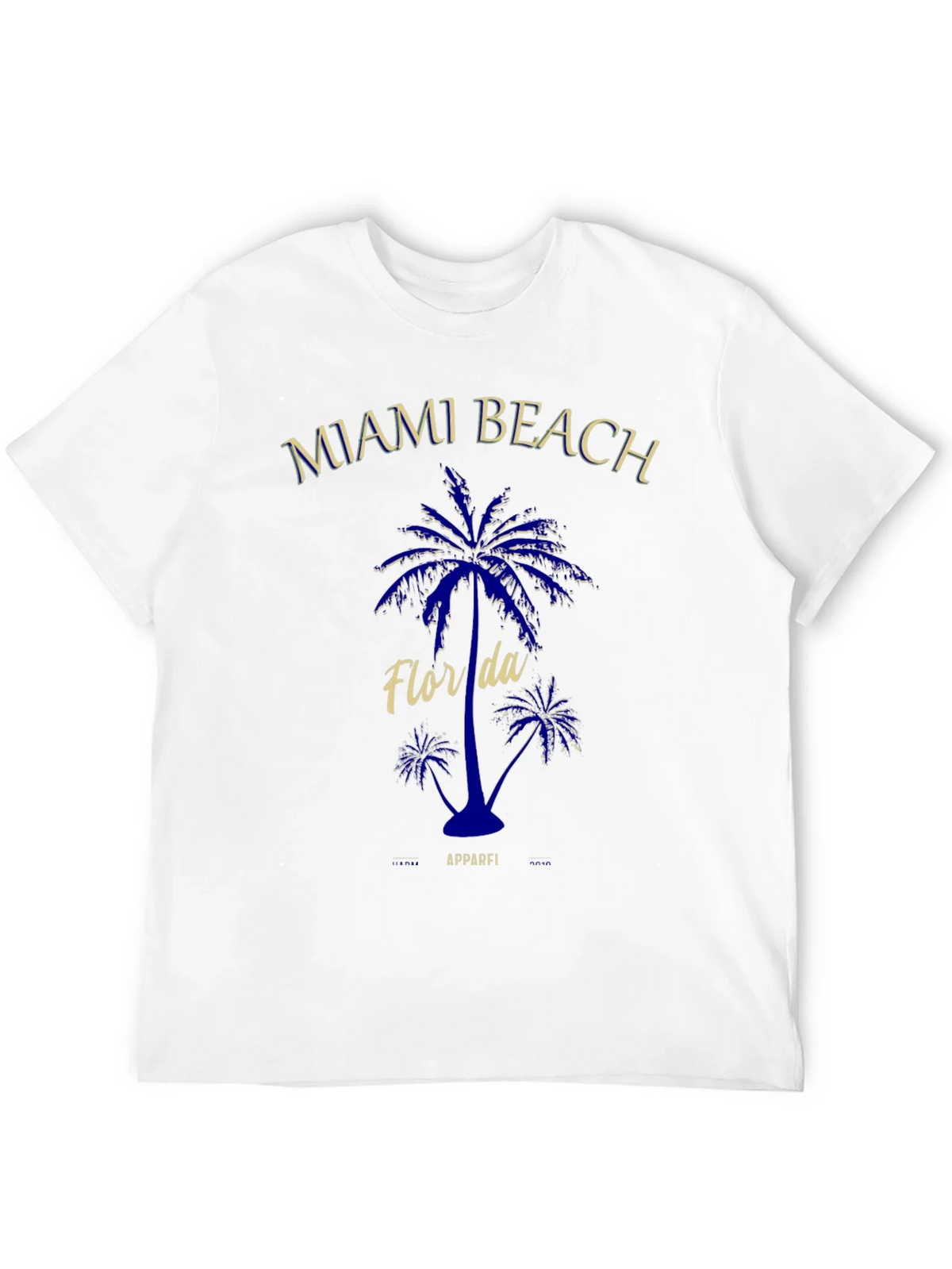 Miami Beach Florida Palm Tree Graphic T-Shirt product image 7