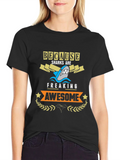 Because Sharks are Freaking Awesome T-Shirt product image 1