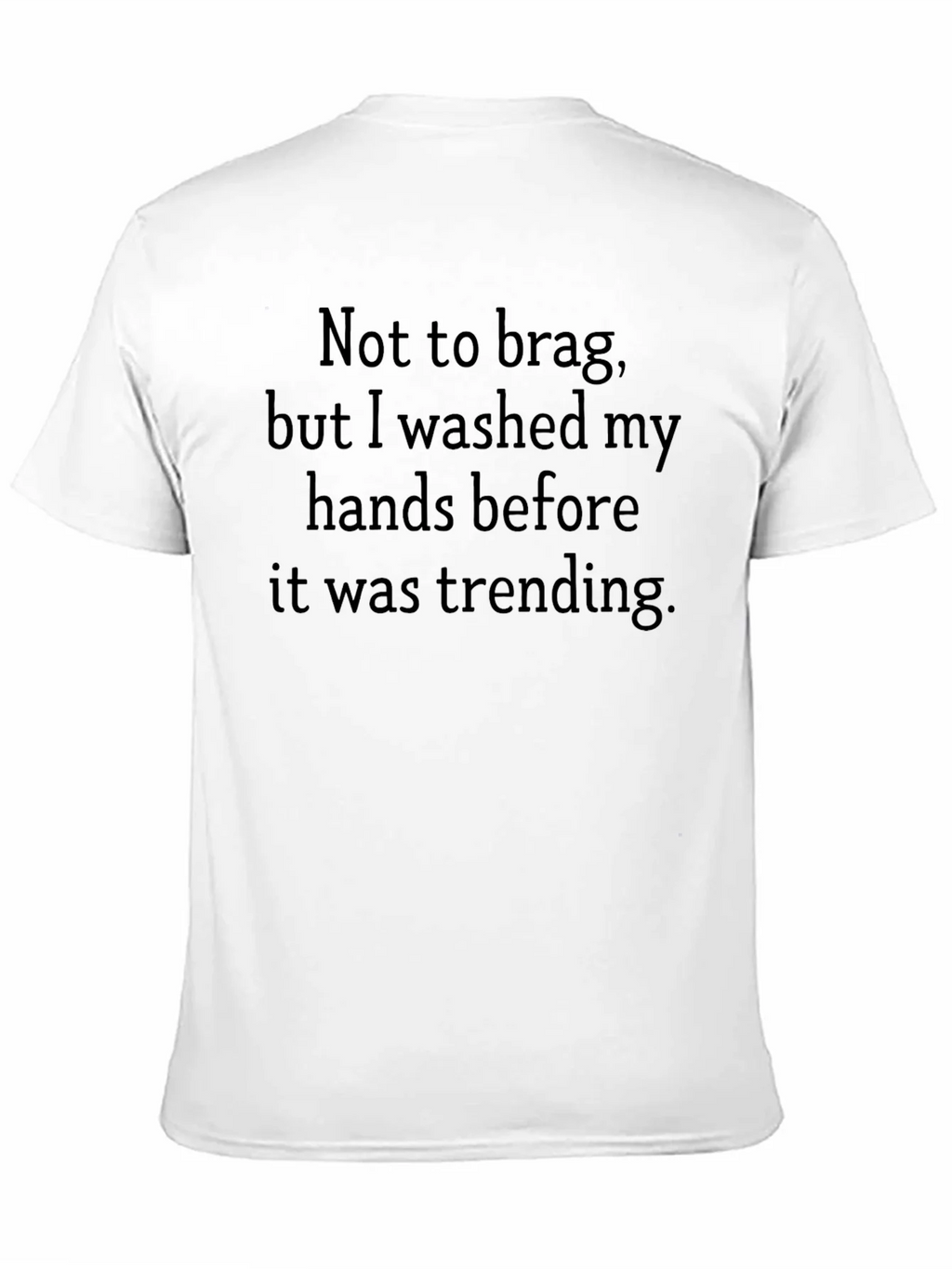 Funny Hand Washing Black T-Shirt product image 10