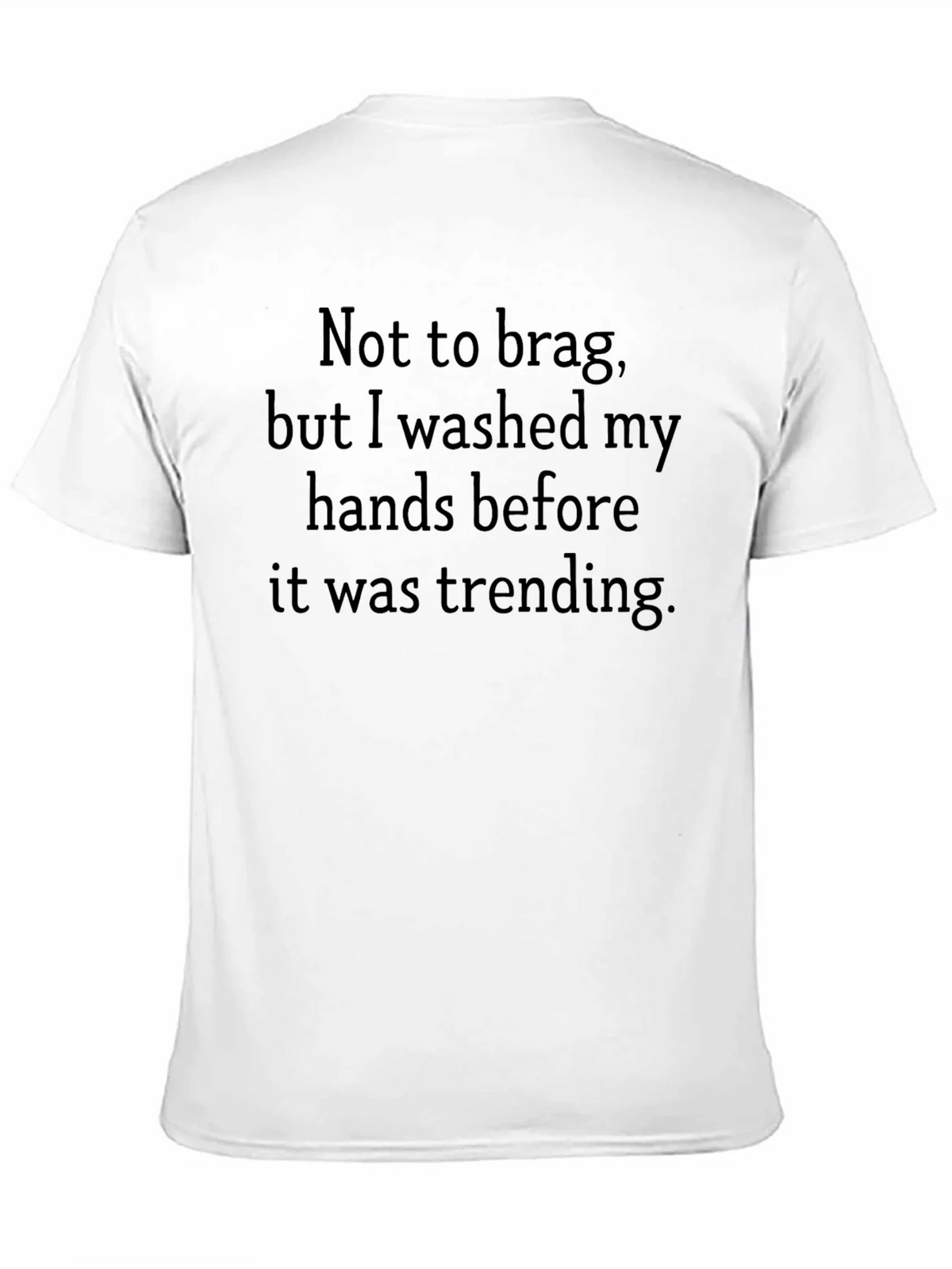 Funny Hand Washing Black T-Shirt product image 10