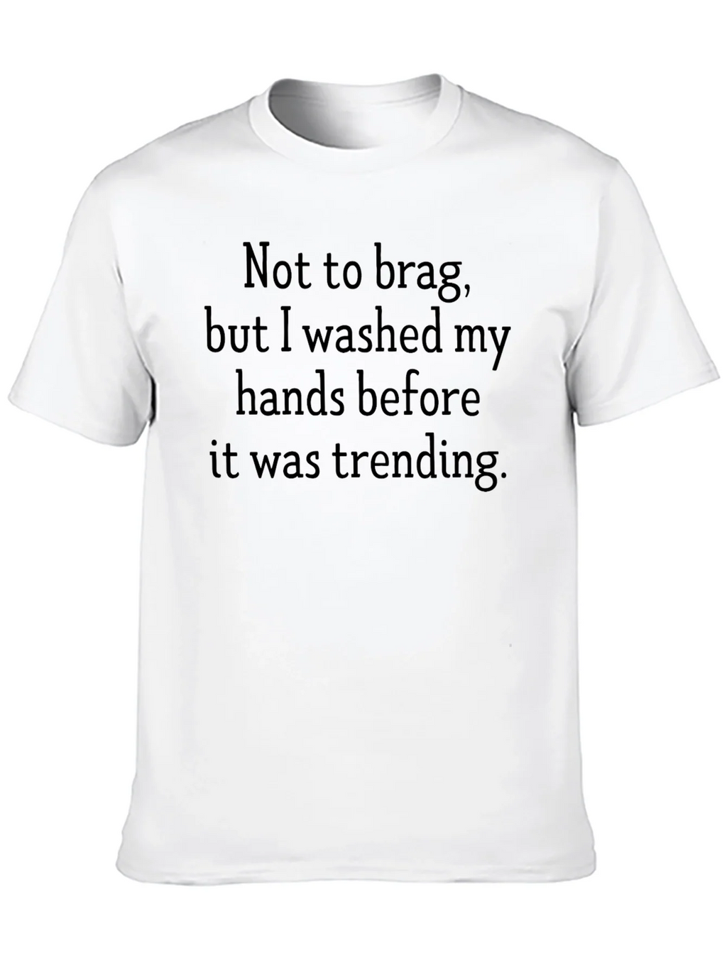Funny Hand Washing Black T-Shirt product image 9