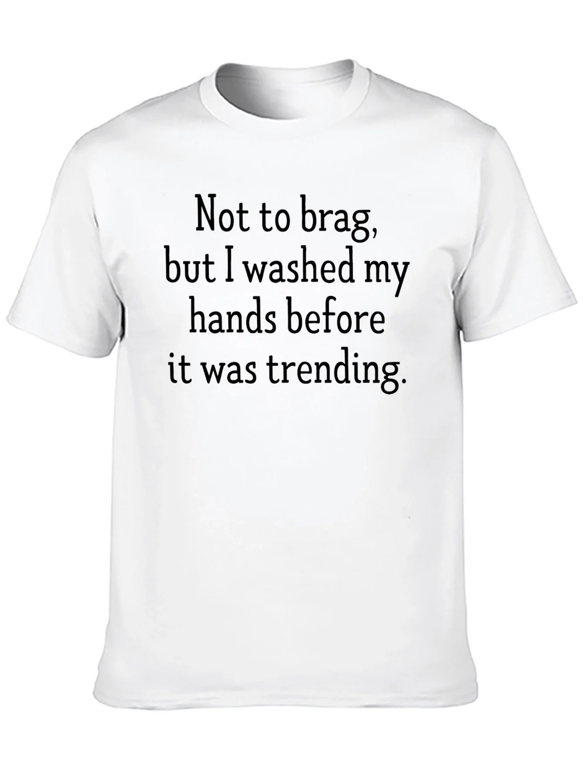 Funny Hand Washing Black T-Shirt product image 9