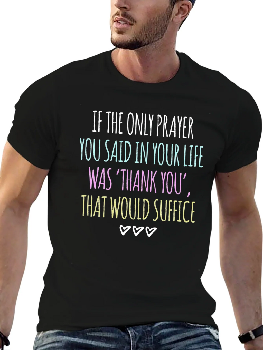 Thank You Prayer T-Shirt - Religious Apparel product image 6
